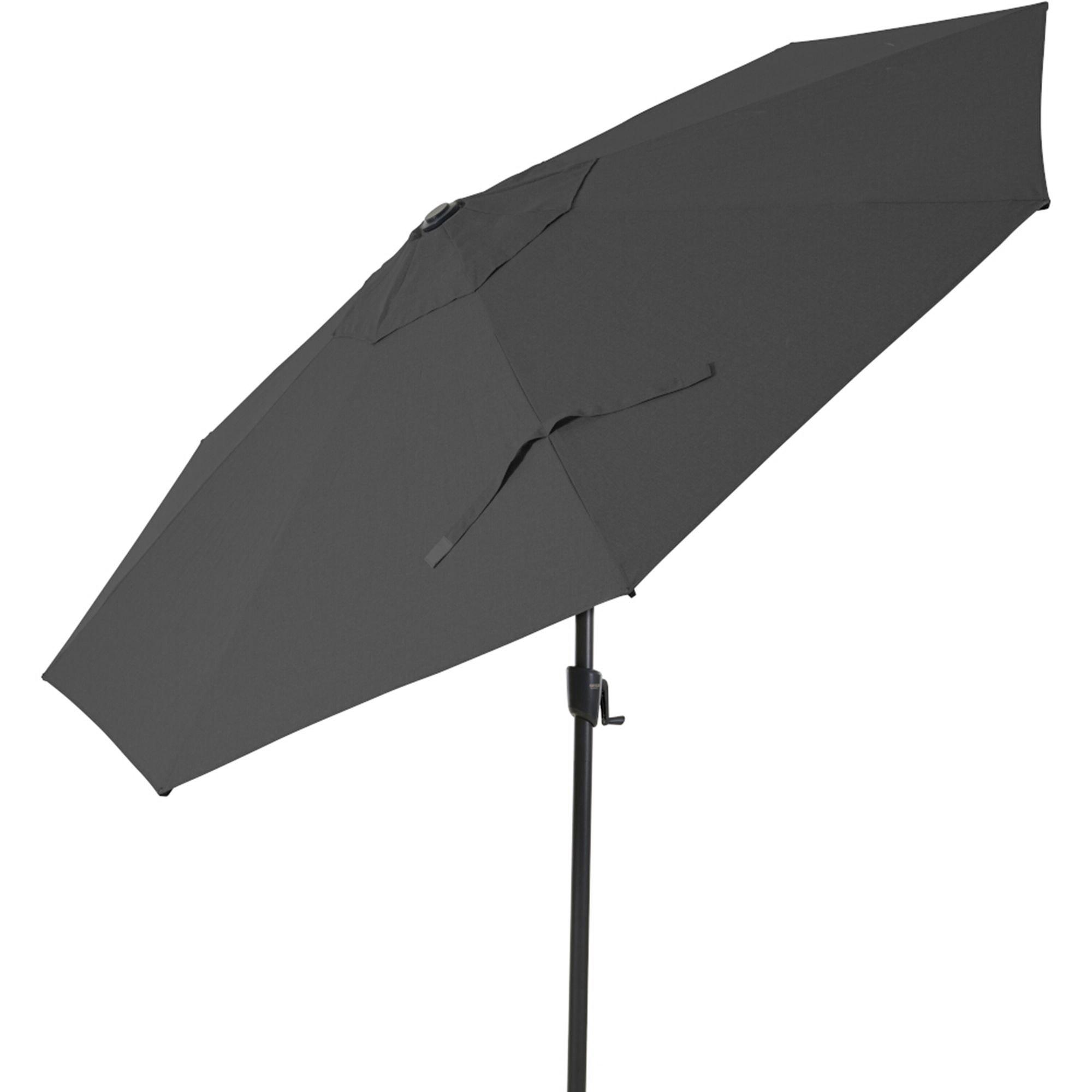 SIENA GARDEN Mittelstockschirm Bosco, Ø300cm Aluminium-Gestell Lichtschutz UV 50+