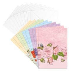 KARIN JITTENMEIER Club Artikel Grußkarten-Set Perlmutt- & Motiv- Karten, 200tlg.