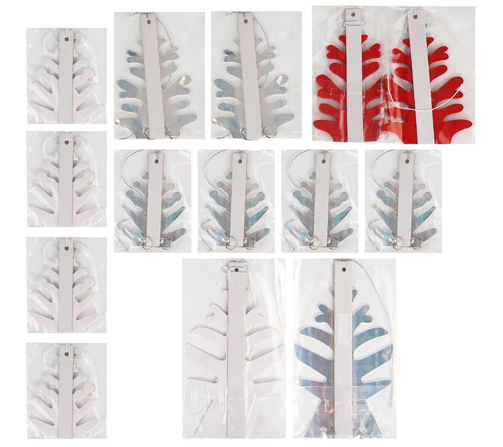 KARIN JITTENMEIER Wabenkunst Sterne versch. Größen 14tlg.