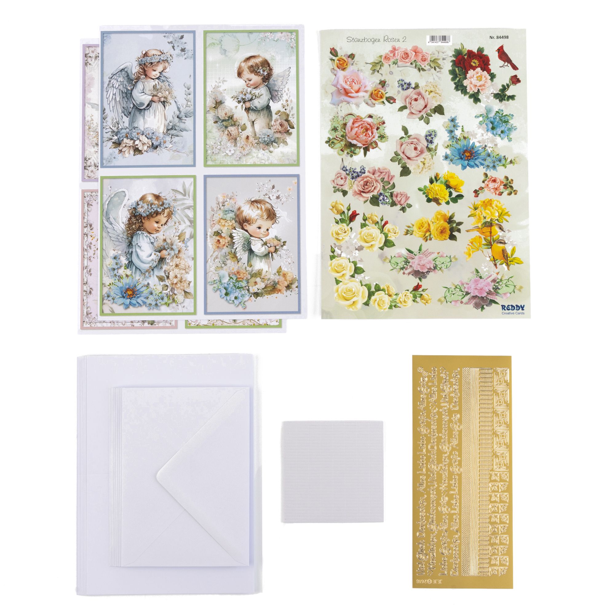 REDDY Gurßkarten-Set Kommunion/ Konfirmation 21tlg.