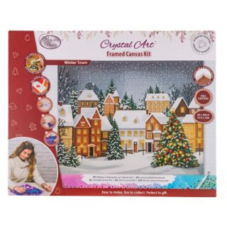 CRAFT BUDDY™ Diamond Painting Bild 40x50cm Winter 5tlg.