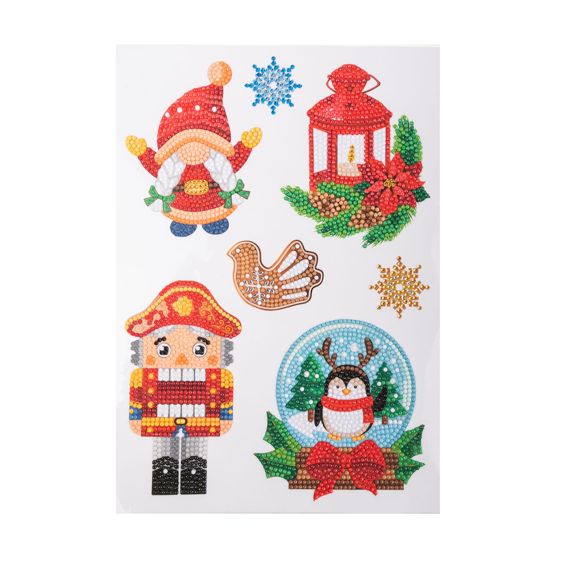 CRAFT BUDDY™ Diamond Painting DIN A4Stickerbogen zum Nachlegen 11tlg