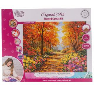 CRAFT BUDDY™ Diamond Painting Bild 40x50cm Herbstwald 5tlg.