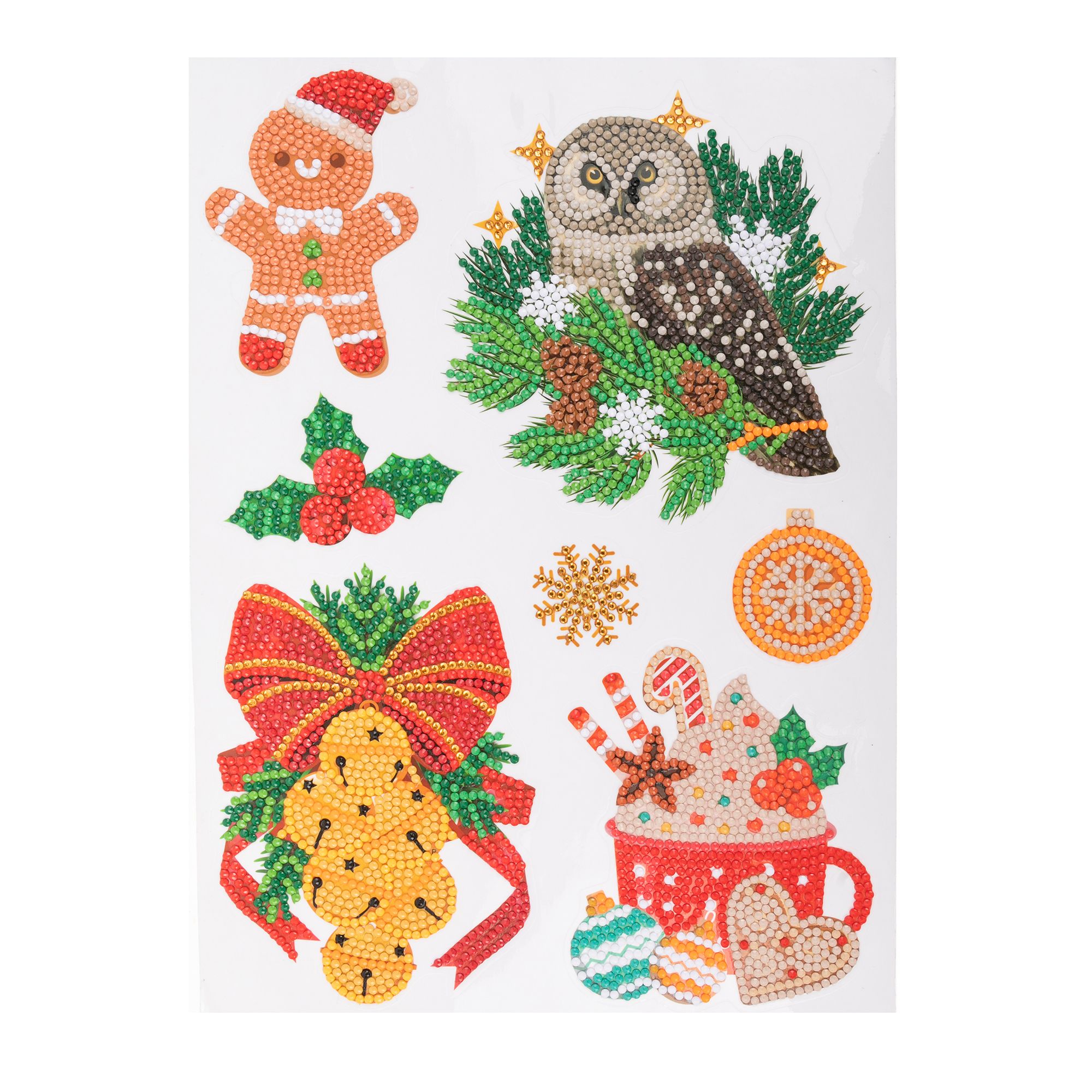 CRAFT BUDDY™ Diamond Painting DIN A4Stickerbogen zum Nachlegen 14tlg