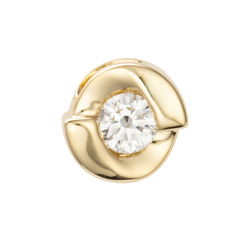 DIAMOUR Anhänger 1 Brillant ca. 0,20ct Gold 585