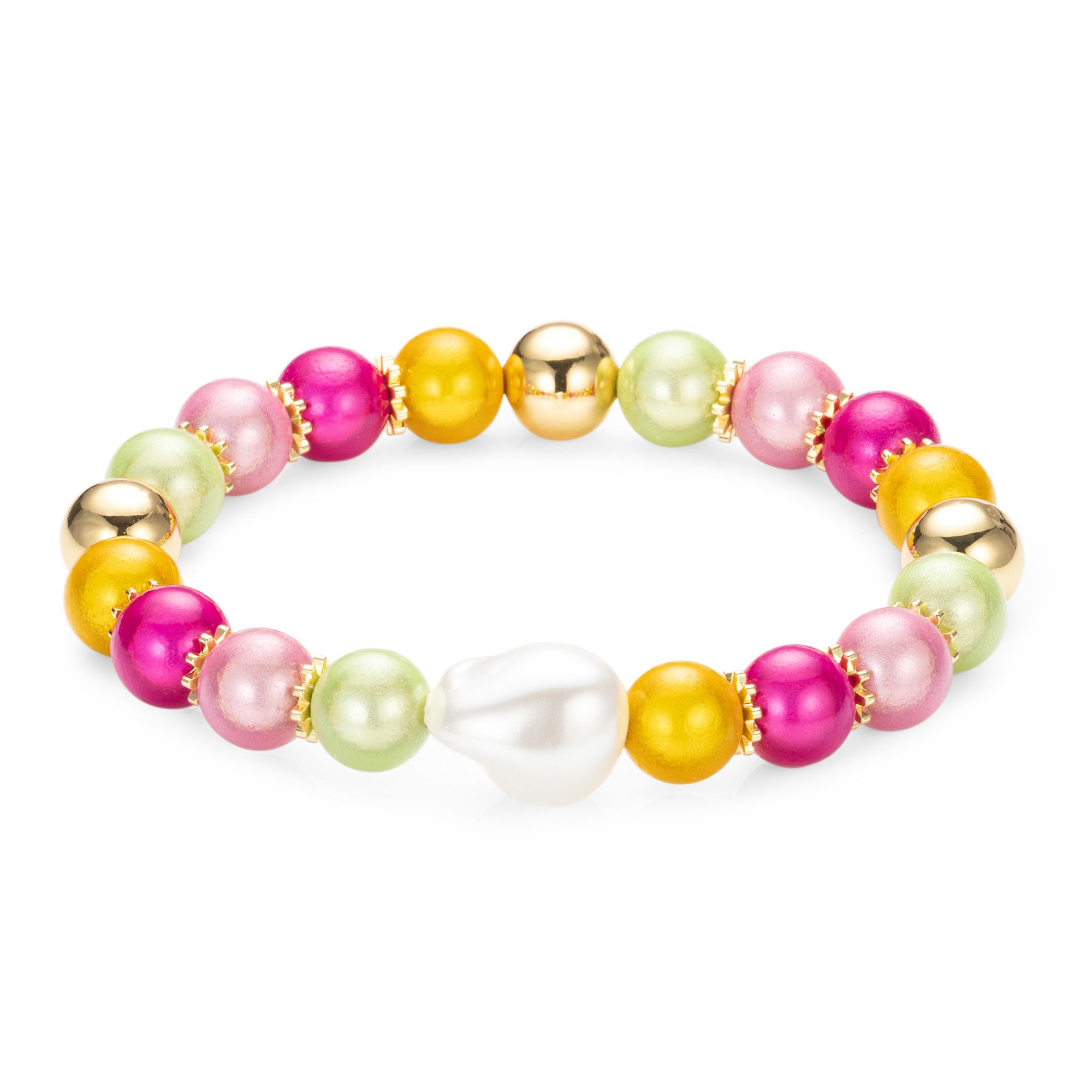 DINE 'N' Dance Armband Perle flexibel Modeschmuck