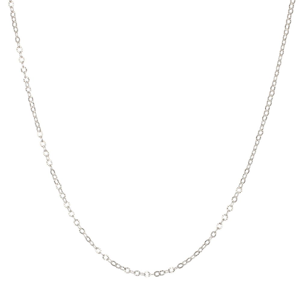 PLATINITY Kette 45cm diamantiert mind. 1,8g Platin 950