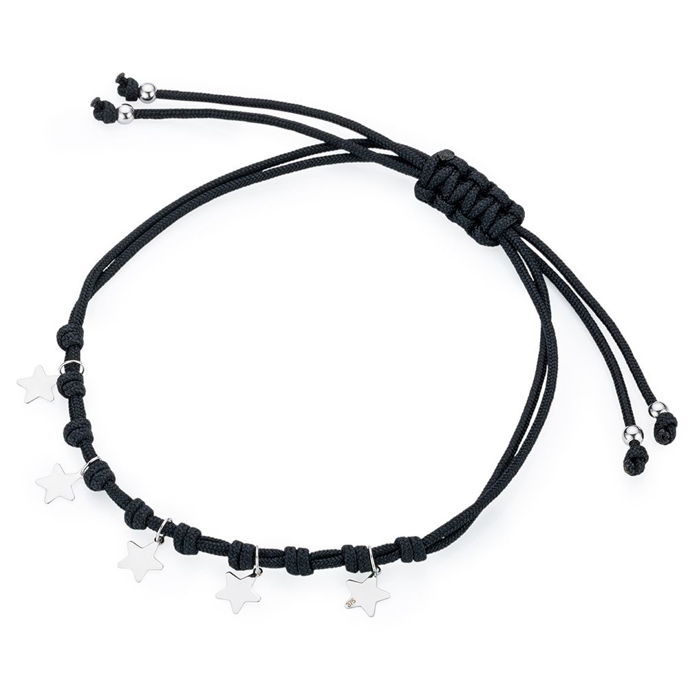 GOLDSCHMUCK FÜR MICH Charm-Armband Sterne Gold 375