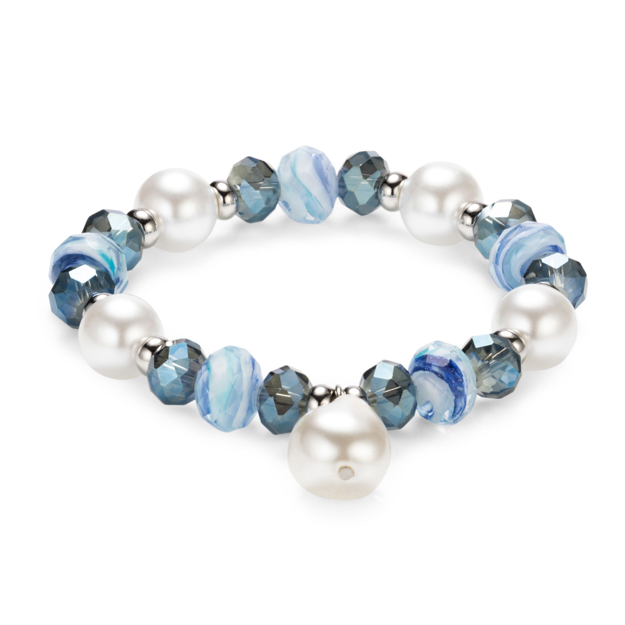 DINE N Dance Armband Perl Einhanger flexibel Modeschmuck QVC