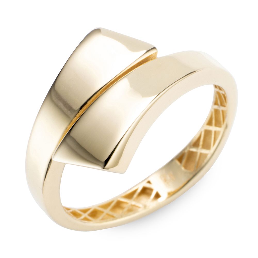GOLDRAUSCH Croise-Ring poliert mind. 1,17g Gold 375