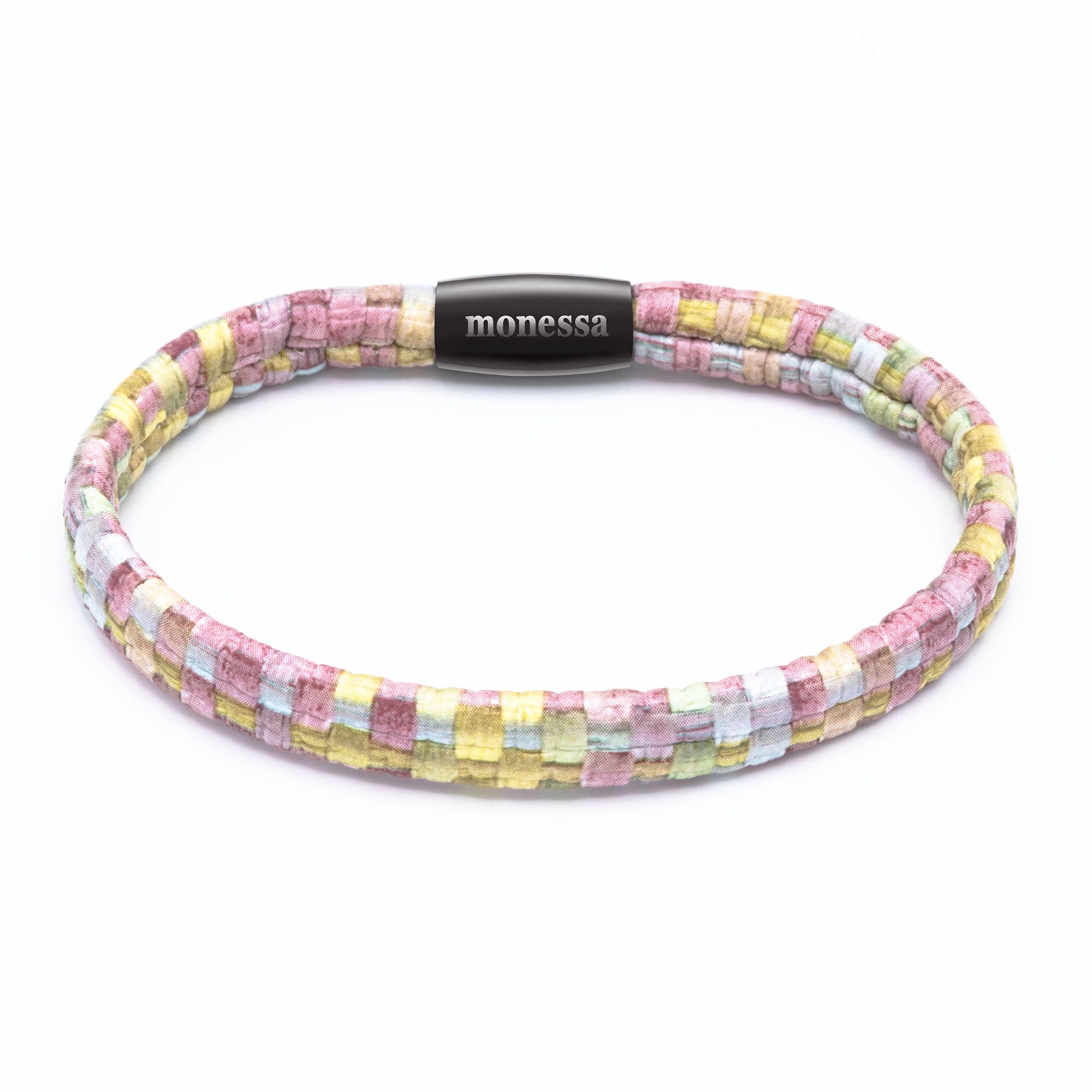 MONESSA Armband Lederimitat 1-Strang Magnetverschluss