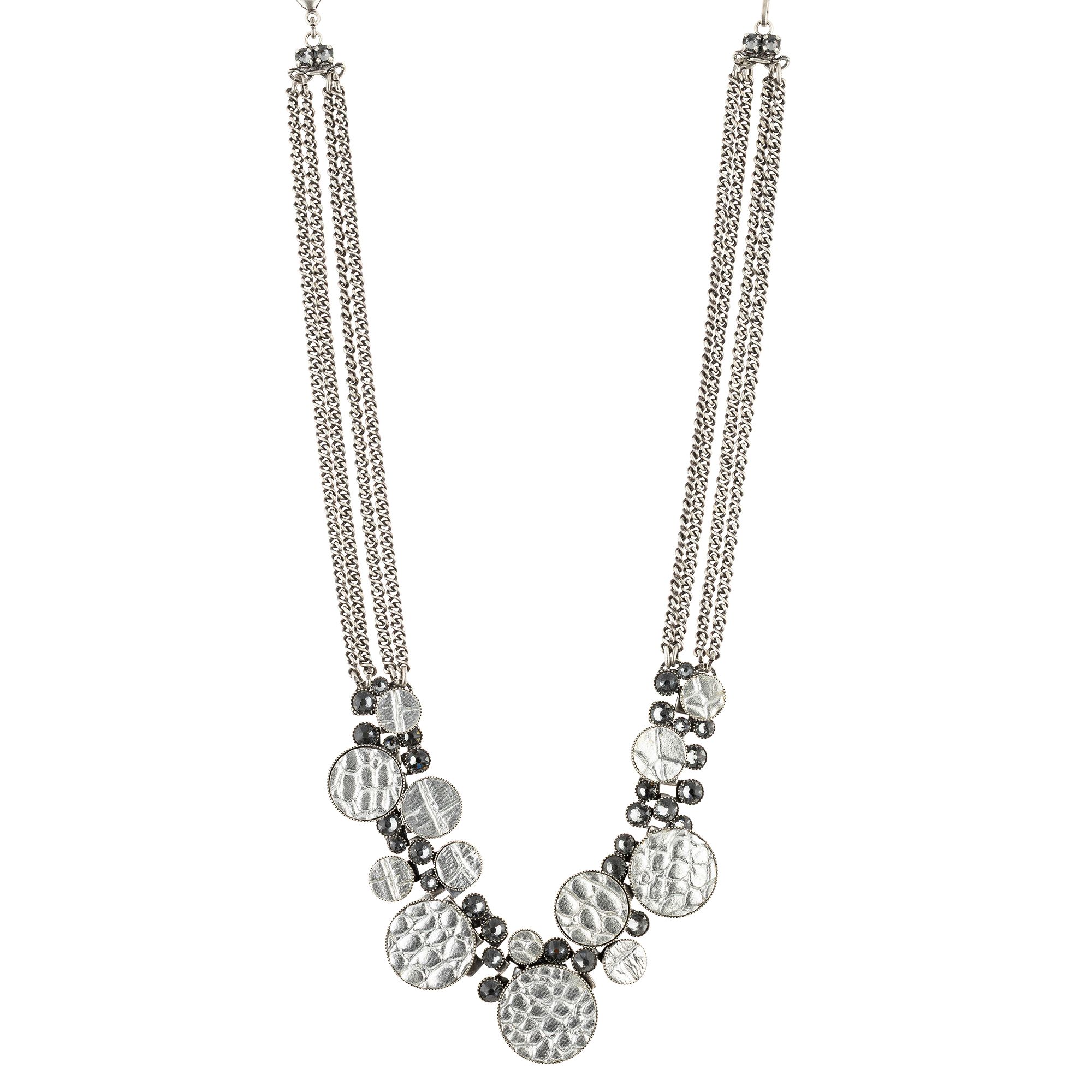 KONPLOTT Collier Planet River Länge 42cm Modeschmuck