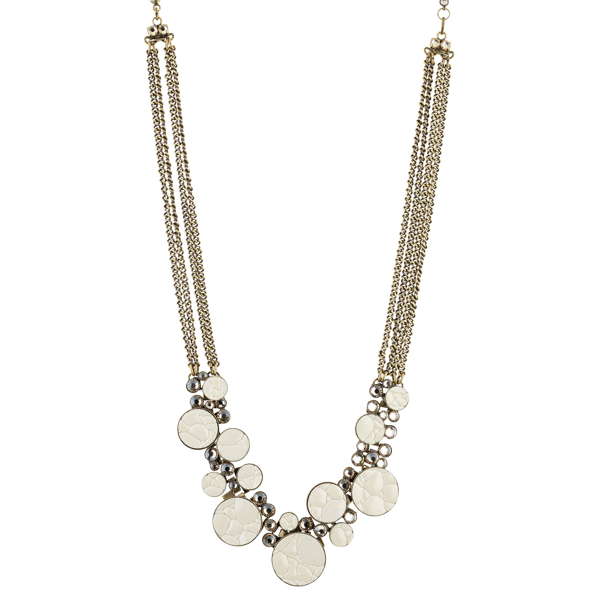 KONPLOTT Collier Planet River Länge 42cm Modeschmuck