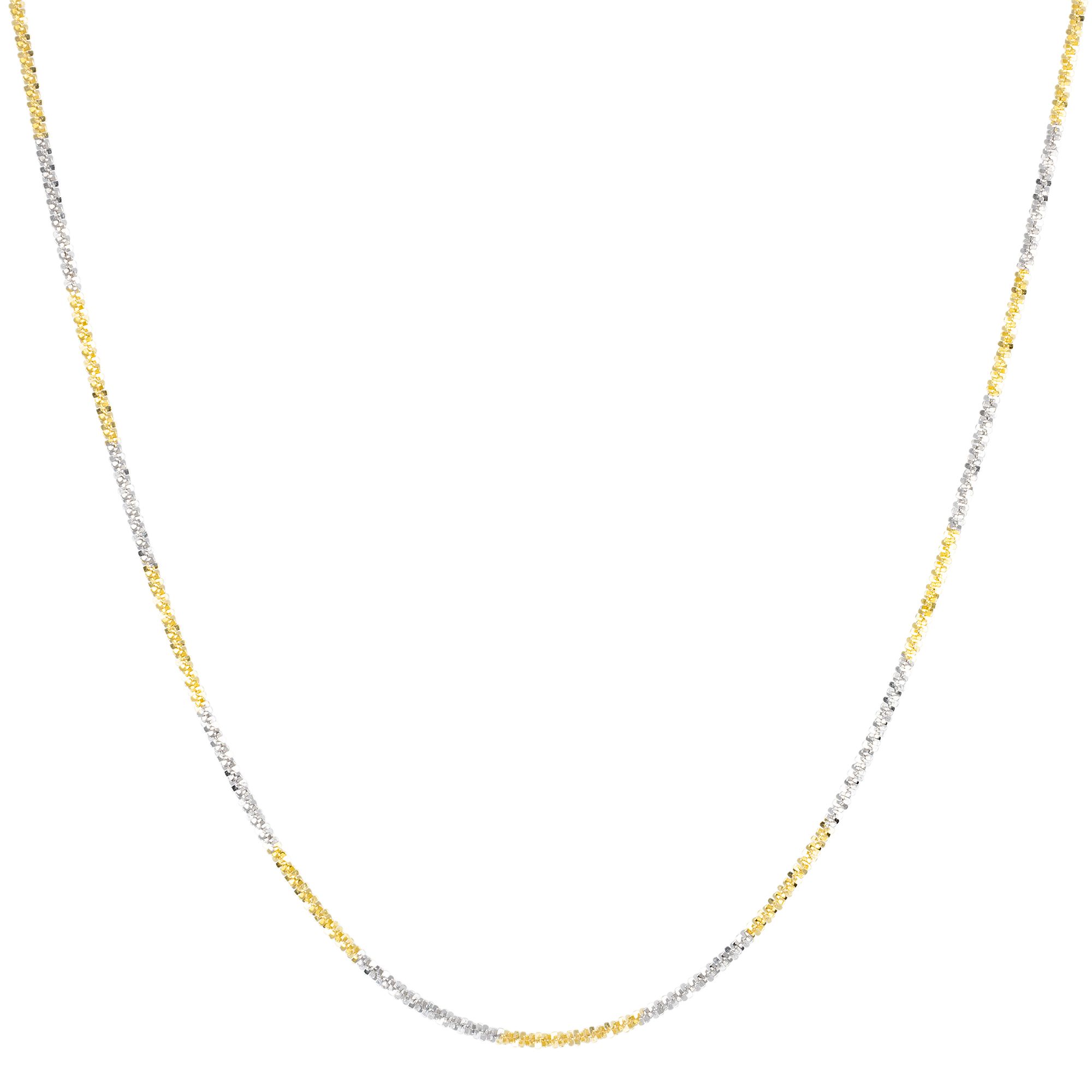 GOLDRAUSCH Criss-Cross Kette poliert mind. 1,2g Gold 375