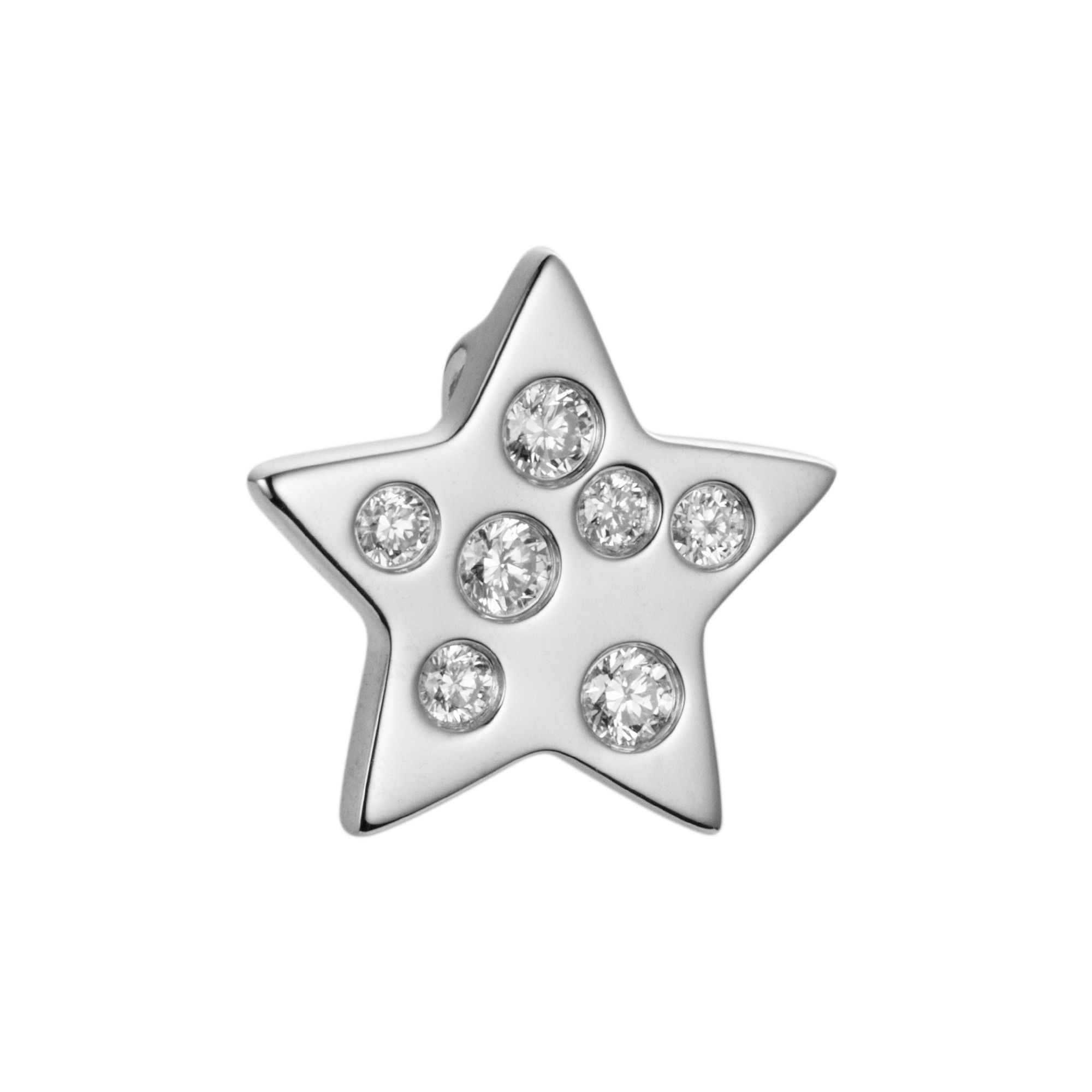 DIAMOUR Anhänger 7 Brillanten zus. ca. 0,15ct Gold 375
