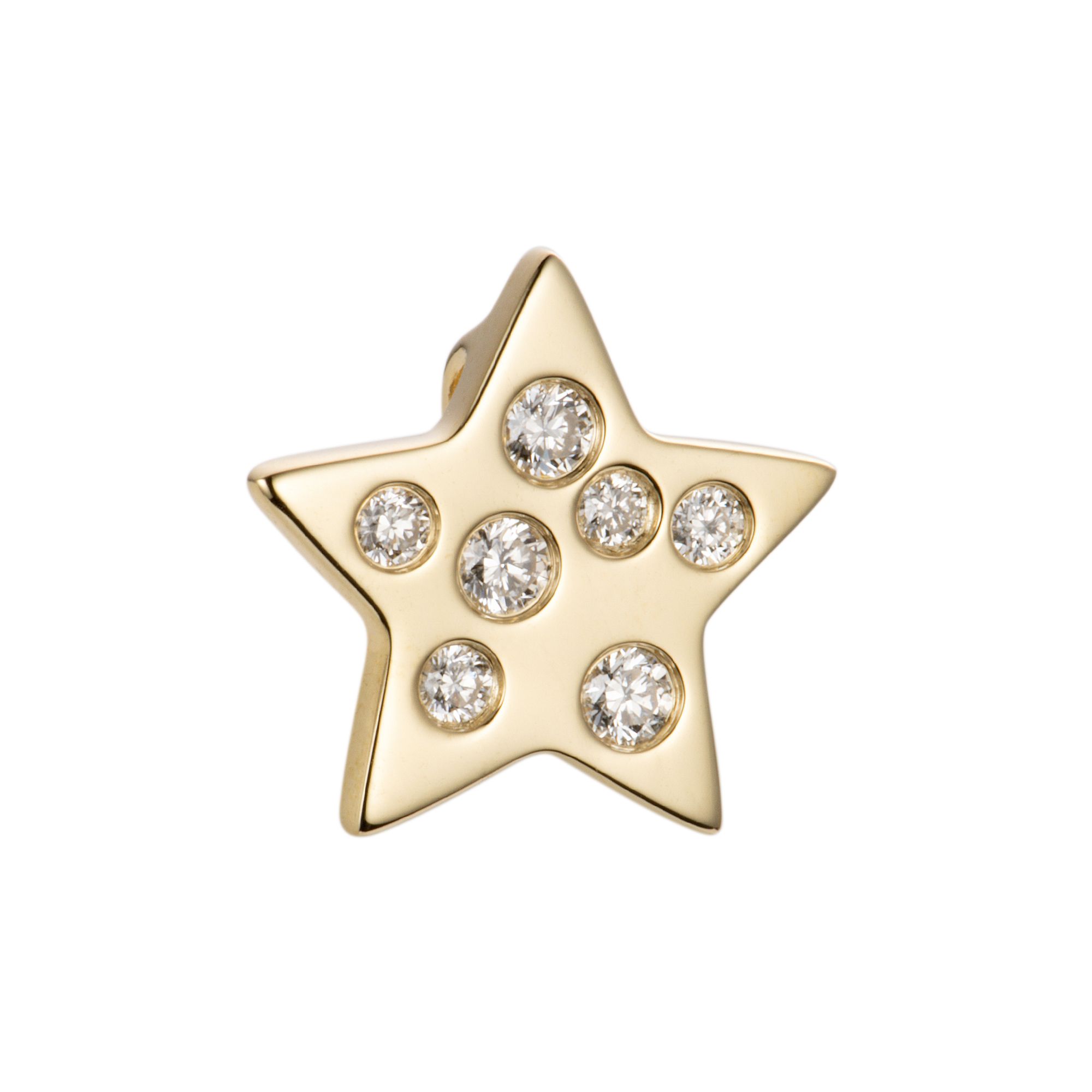 DIAMOUR Anhänger 7 Brillanten zus. ca. 0,15ct Gold 375