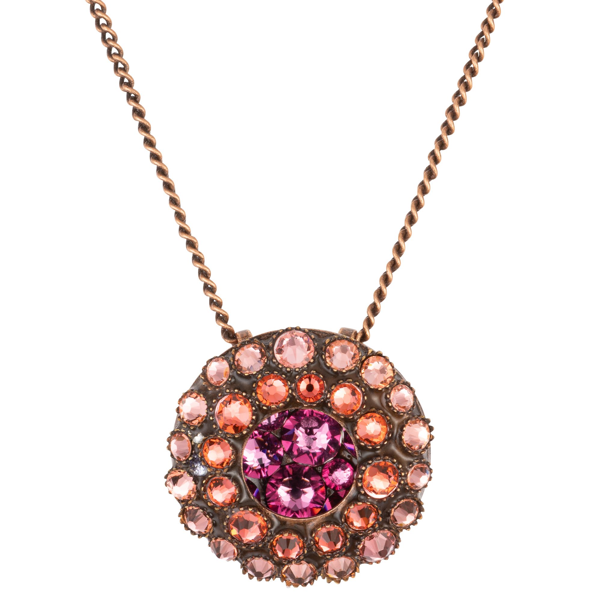 KONPLOTT Anhänger mit Kette Inside Out Länge 40+9cm Modeschmuck