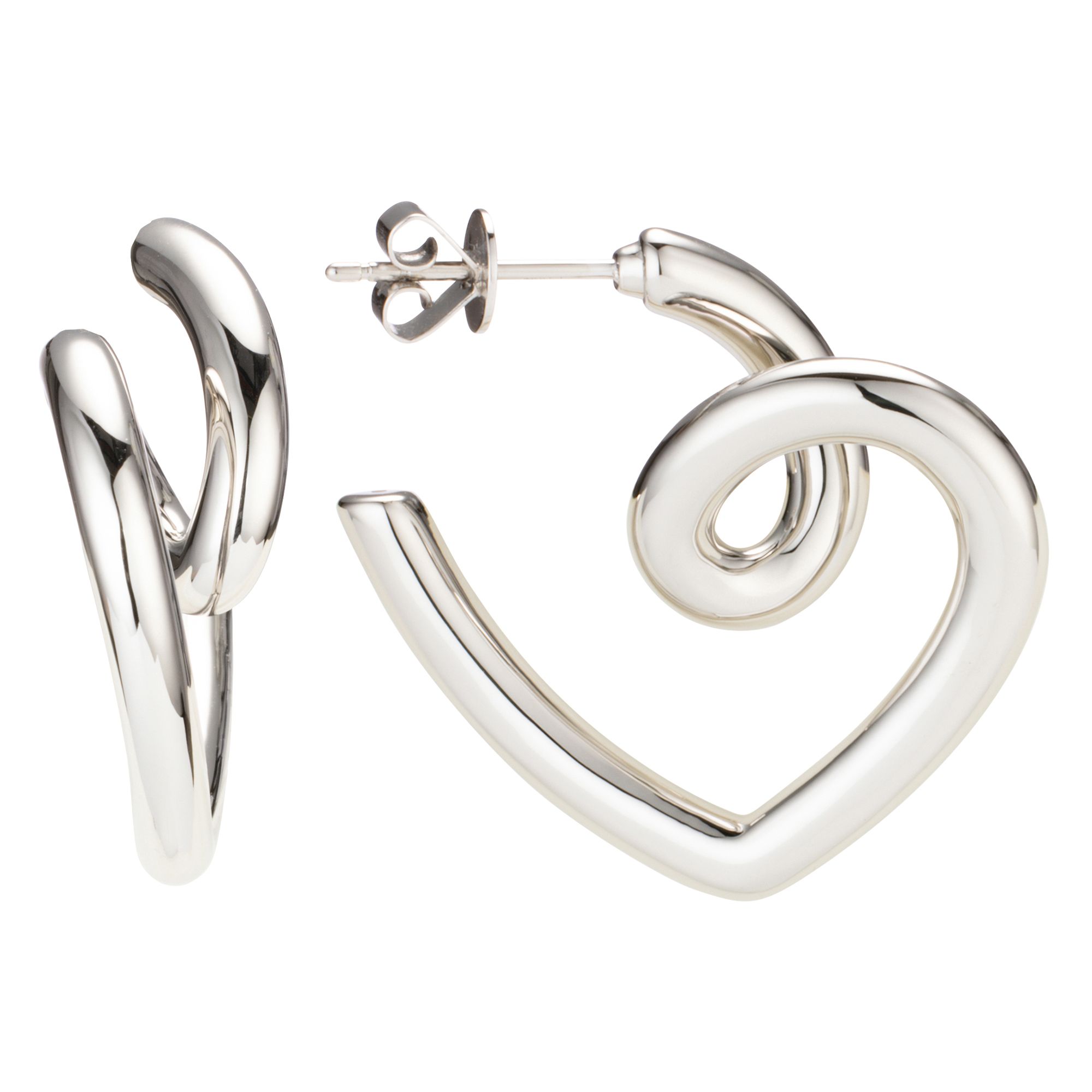 PLATINITY Creolen poliert mind. 6,2g Platin 999/Platin 950