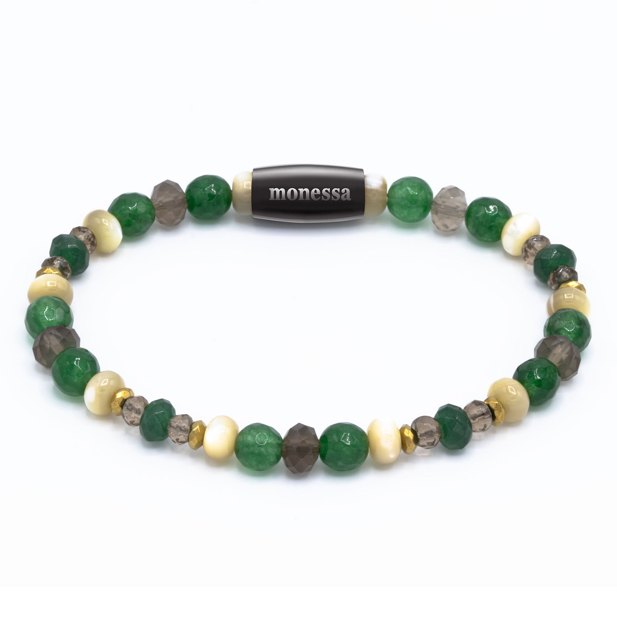 MONESSA Armband Edelsteine facettiert Magnetverschluss