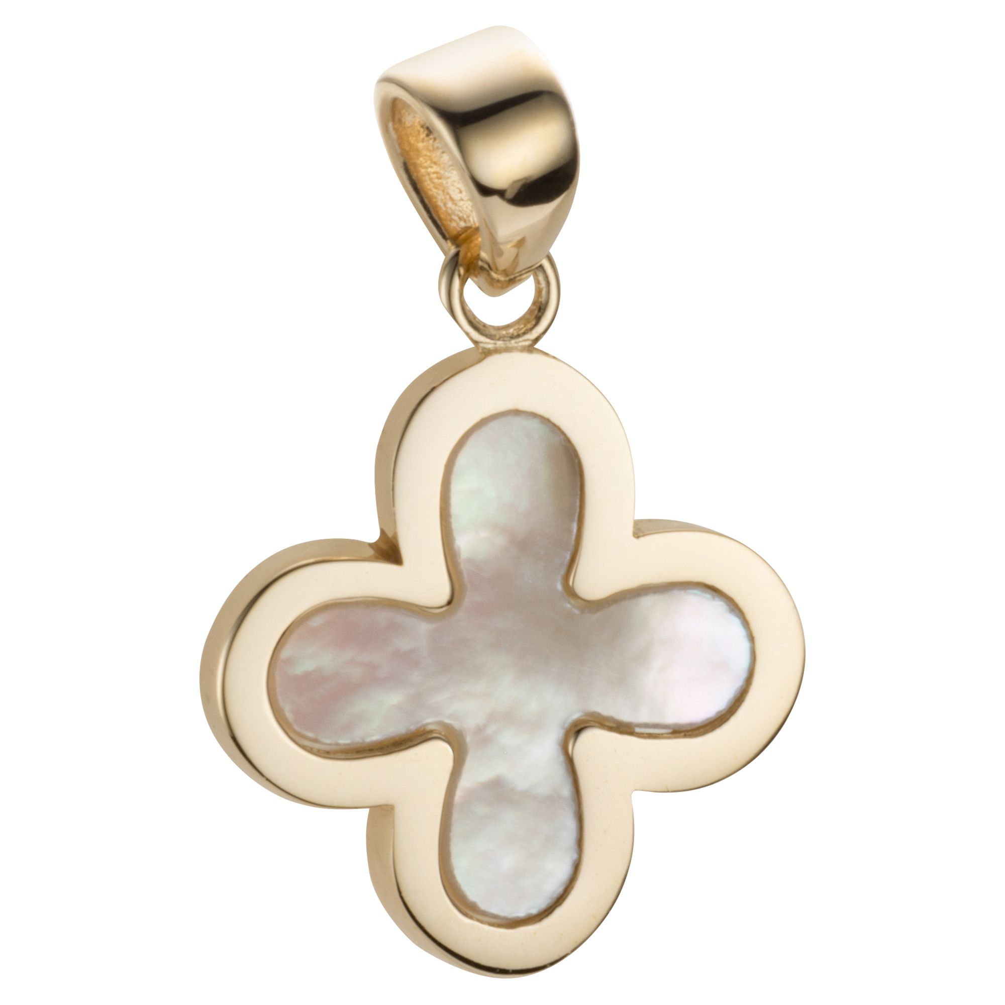 GOLDRAUSCH Anhänger Perlmutt mind. 2,4g Gold 375