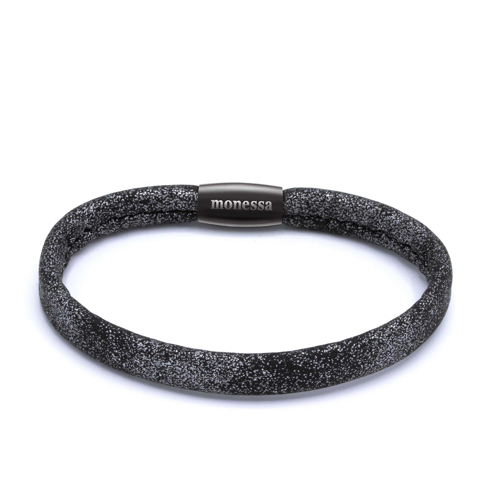MONESSA Armband Glitzeroptik 1-Strang Magnetverschluss