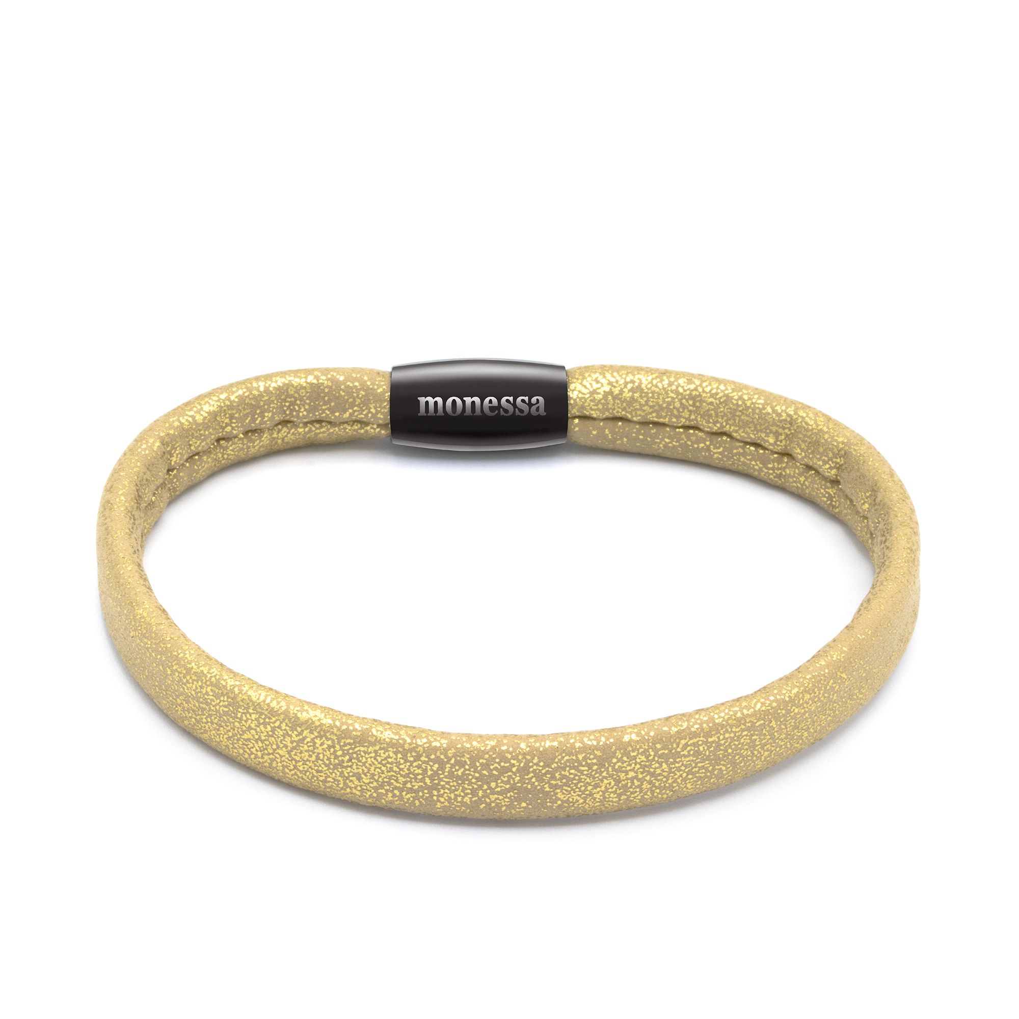 MONESSA Armband Glitzeroptik 1-Strang Magnetverschluss