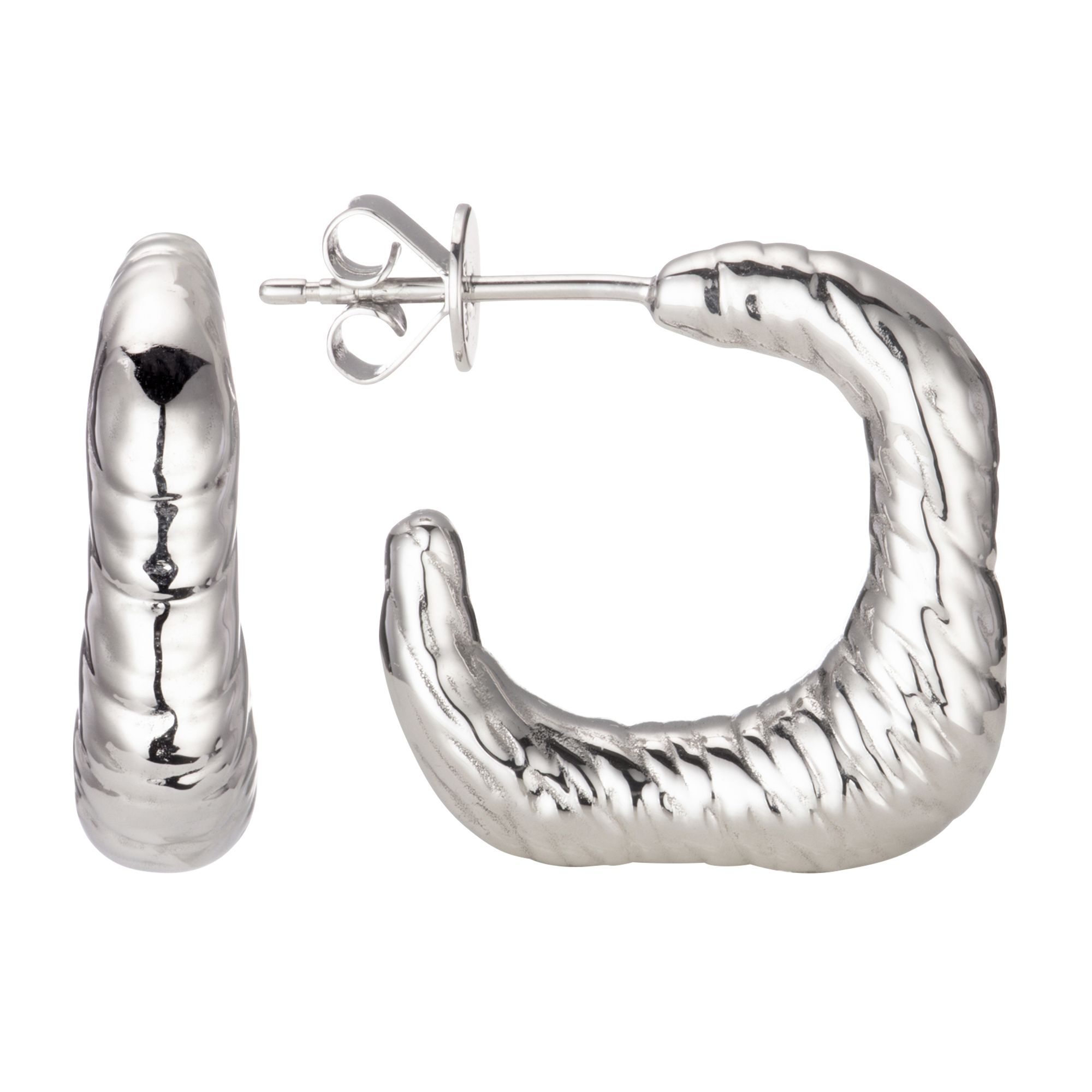 PLATINITY Ohrstecker poliert mind. 4,5g Platin 999/Platin 950