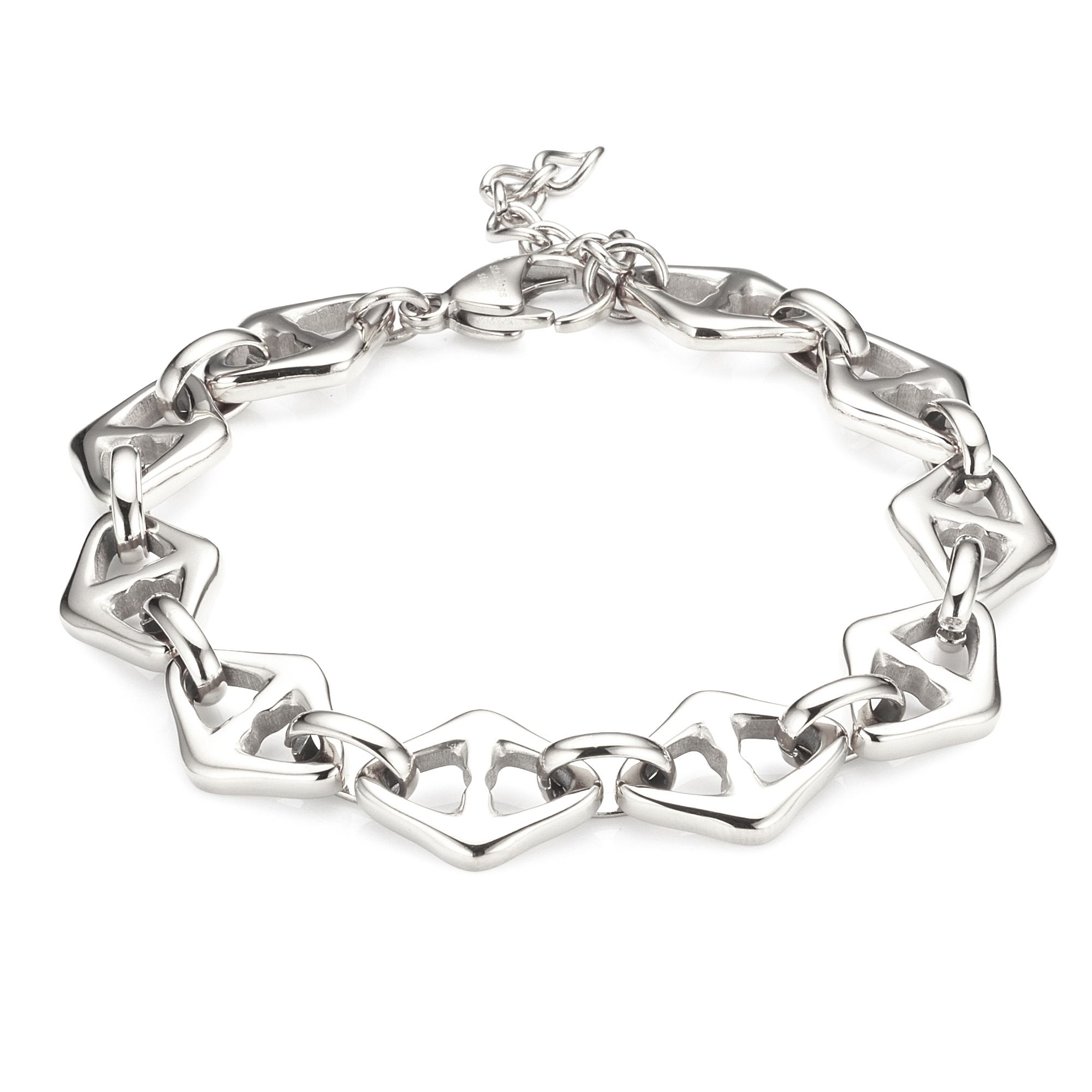 STEFFEN SCHRAUT Armband Länge ca. 18+3cm poliert Edelstahl