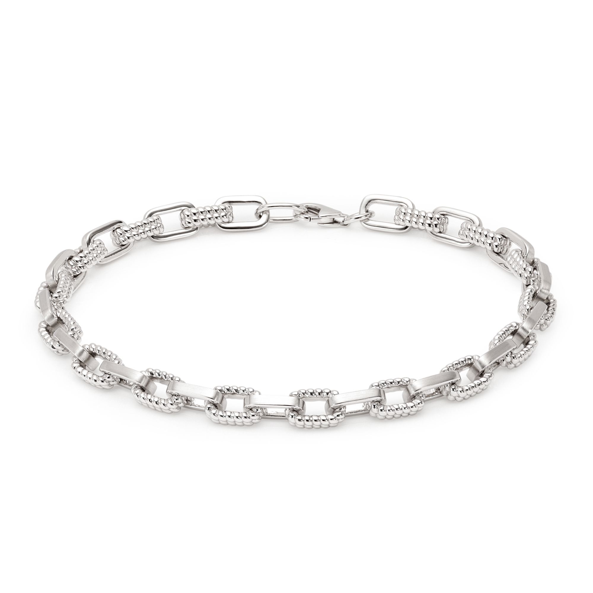 PLATINITY Ankerarmband mattiert/poliert mind. 8g Platin 999/Platin 950