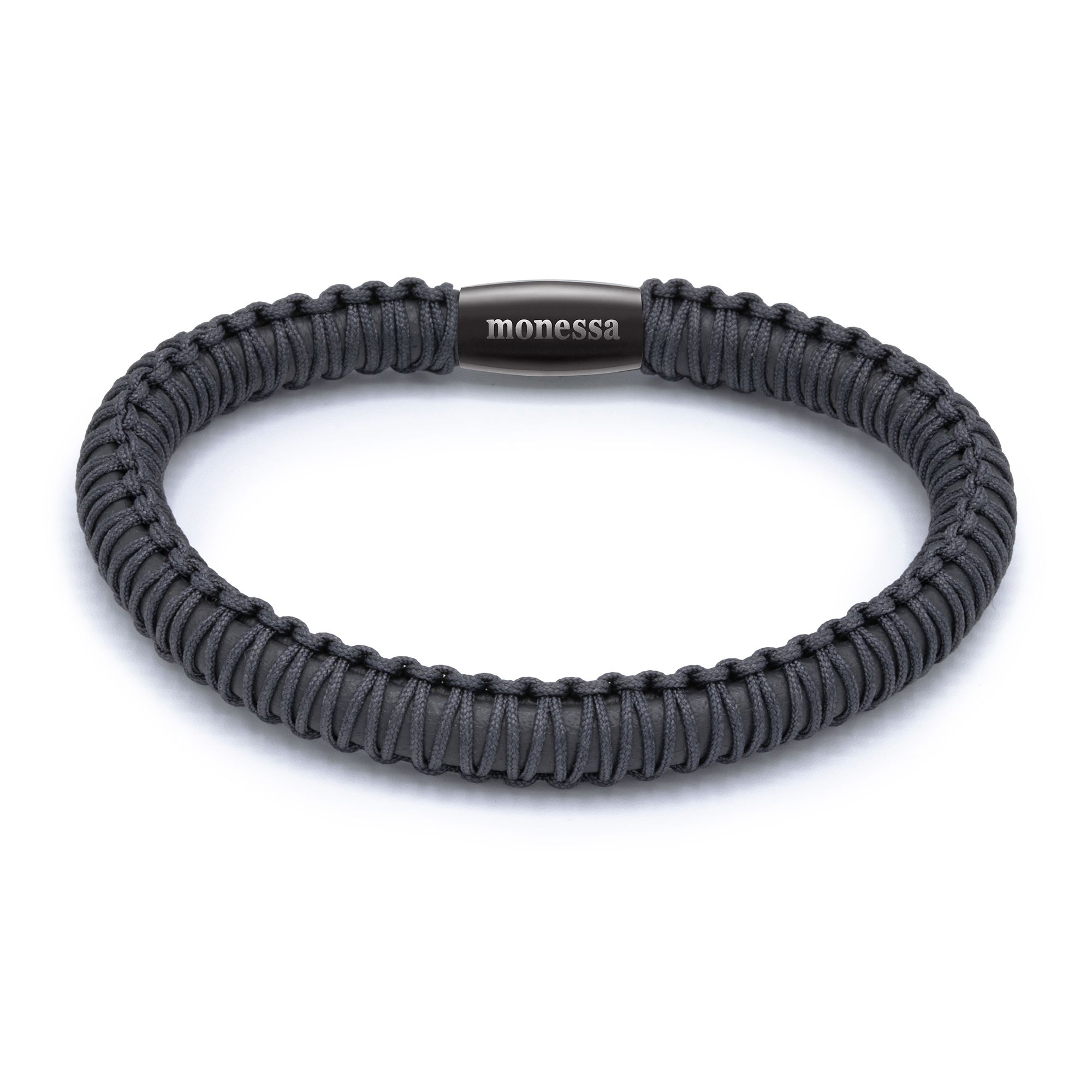 MONESSA Herren Armband Lammnappa Magnetverschluß