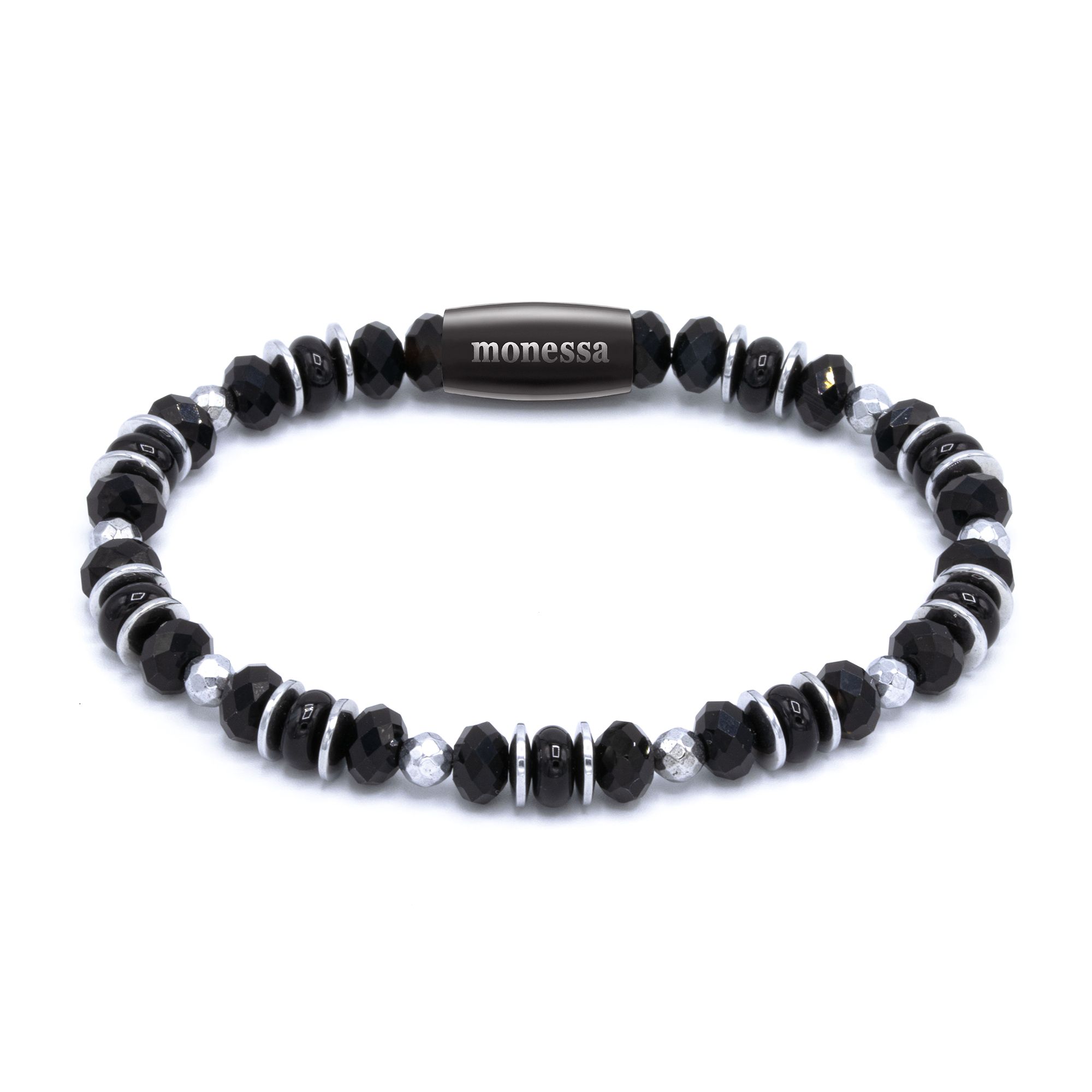 MONESSA Armband Edelsteine facettiert Magnetverschluss