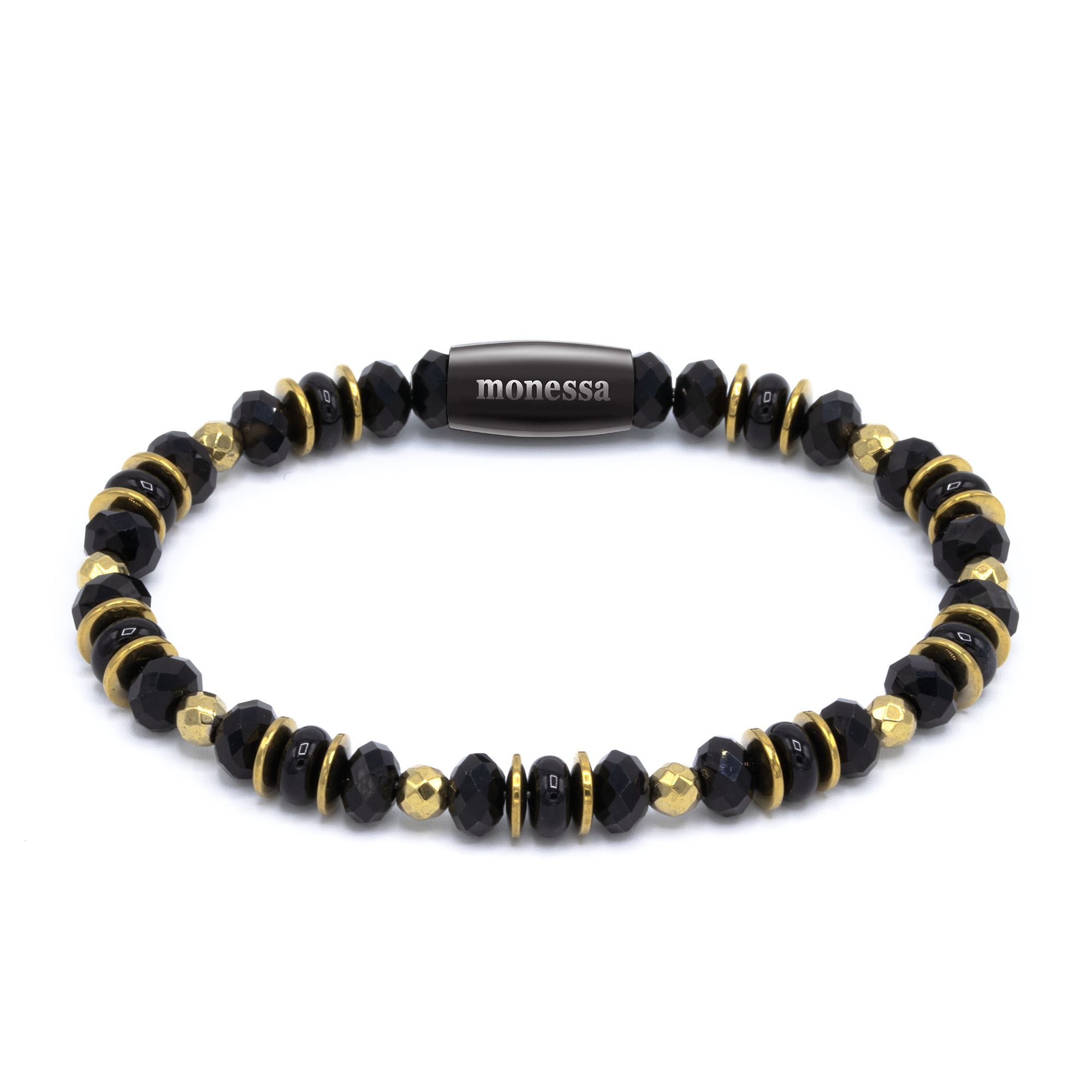 MONESSA Armband Edelsteine facettiert Magnetverschluss