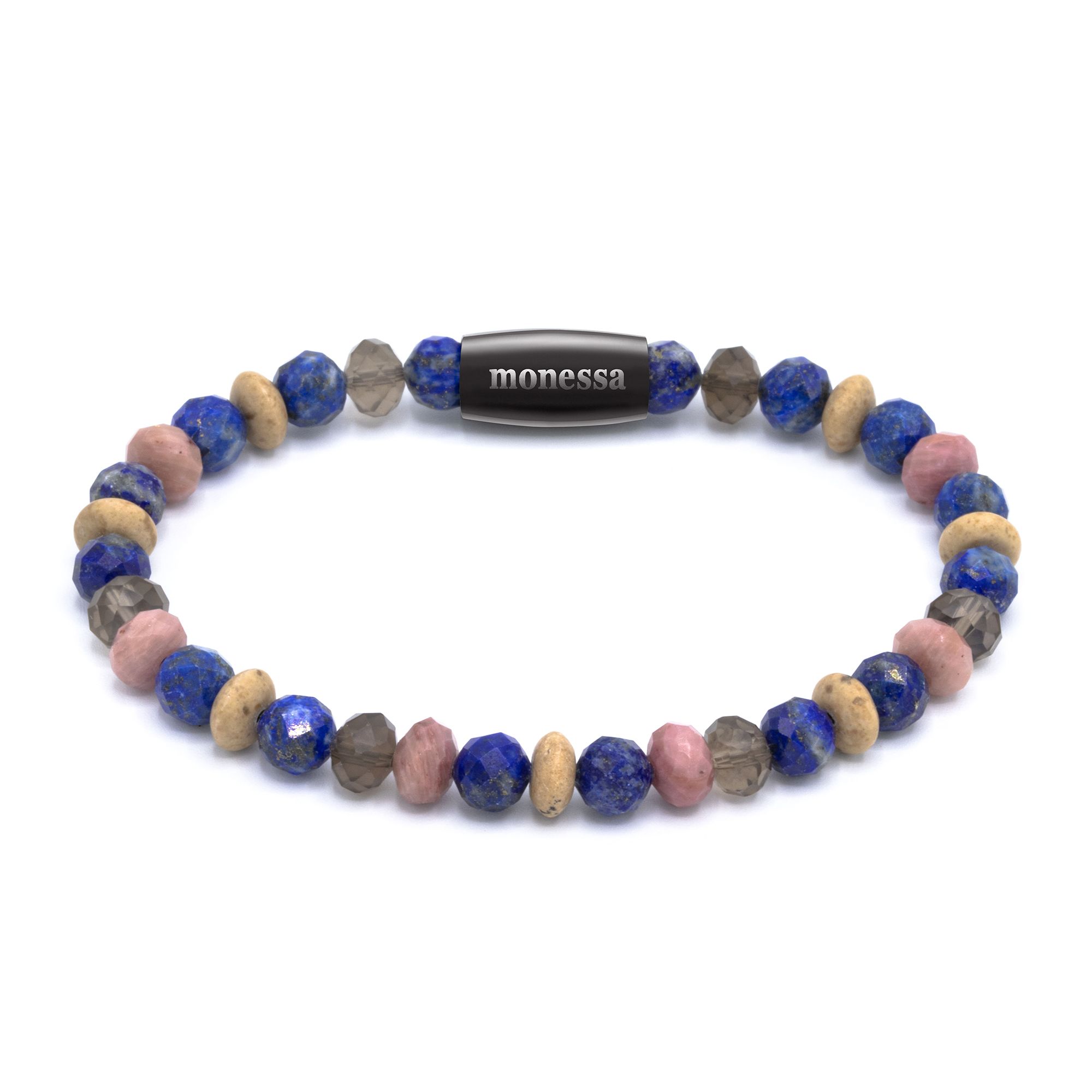 MONESSA Armband Edelsteine facettiert Magnetverschluss