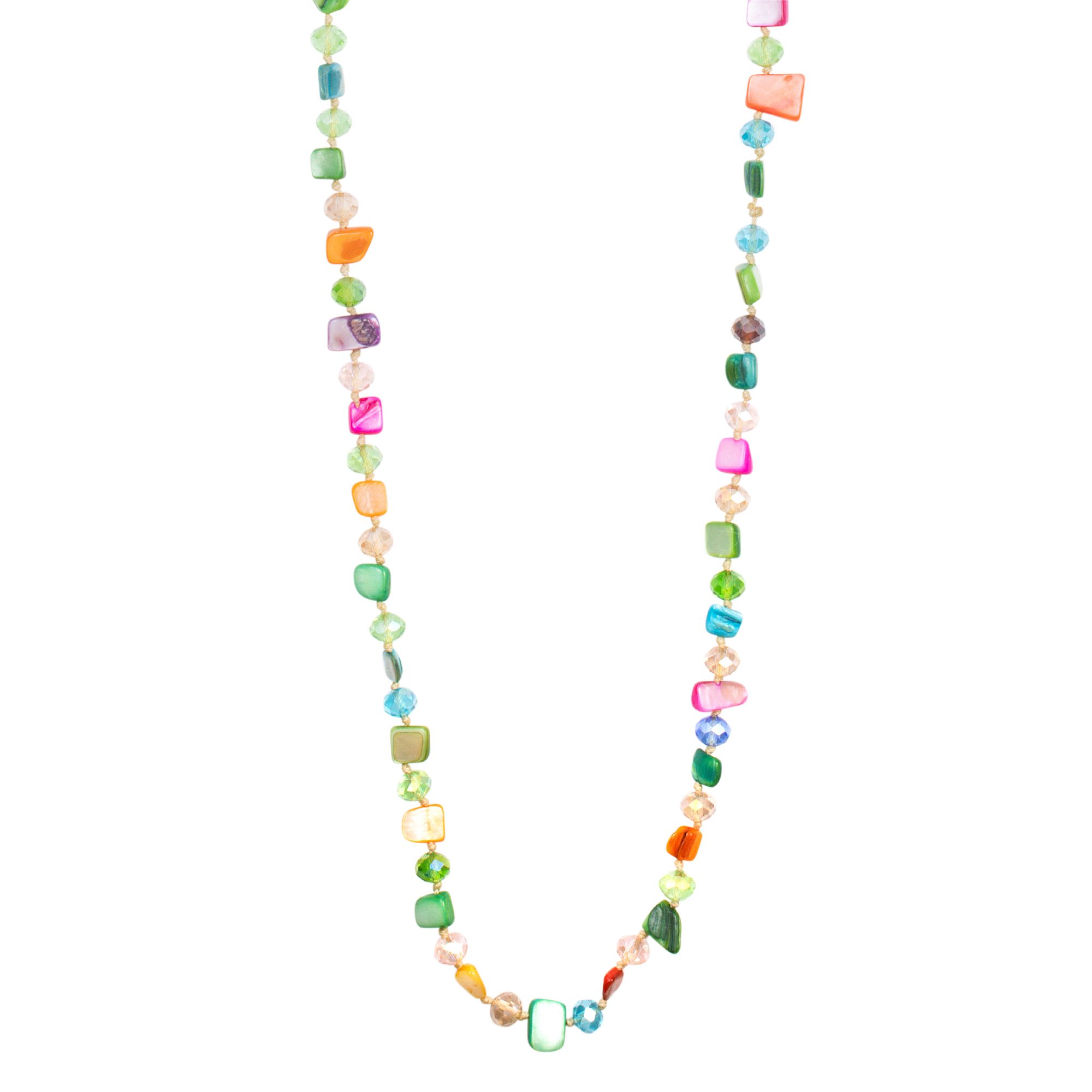  DINE 'N' Dance Endlos- Kette Glasbeads Länge ca. 120cm