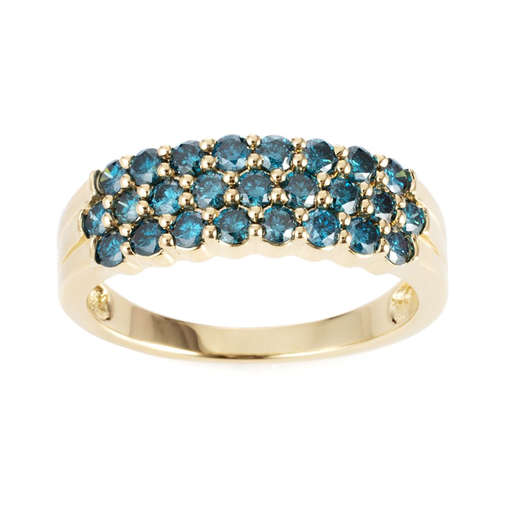 DIAMOUR Ring 25 Brillanten zus. ca. 1,00ct Gold 585