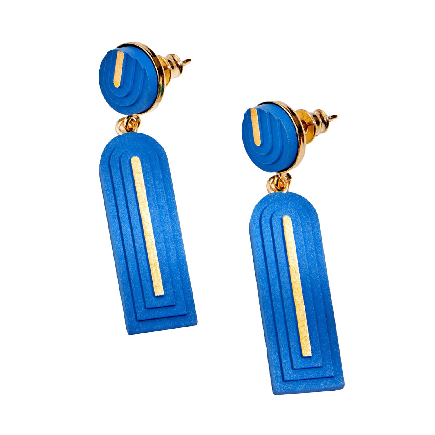 CONCRETE JUNGLE® Betonschmuck Ohrstecker AMAYA Silber 925 QVC.de