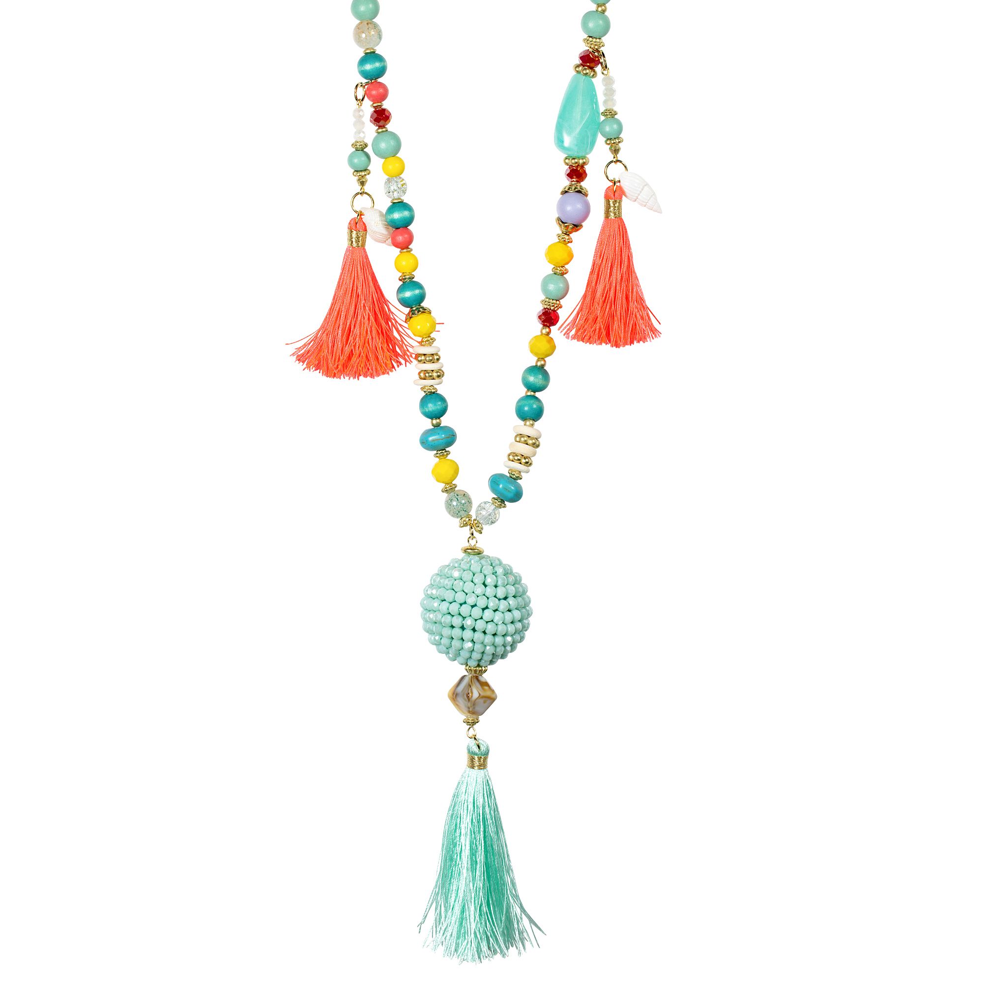  DINE 'N' Dance Endlos-Kette Quaste Länge ca. 90cm Modeschmuck