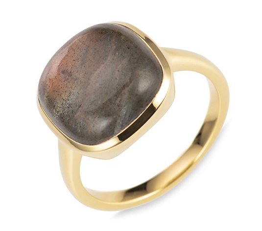 ROYELLE Labradorit Ring ca. 6,50ct Silber 925