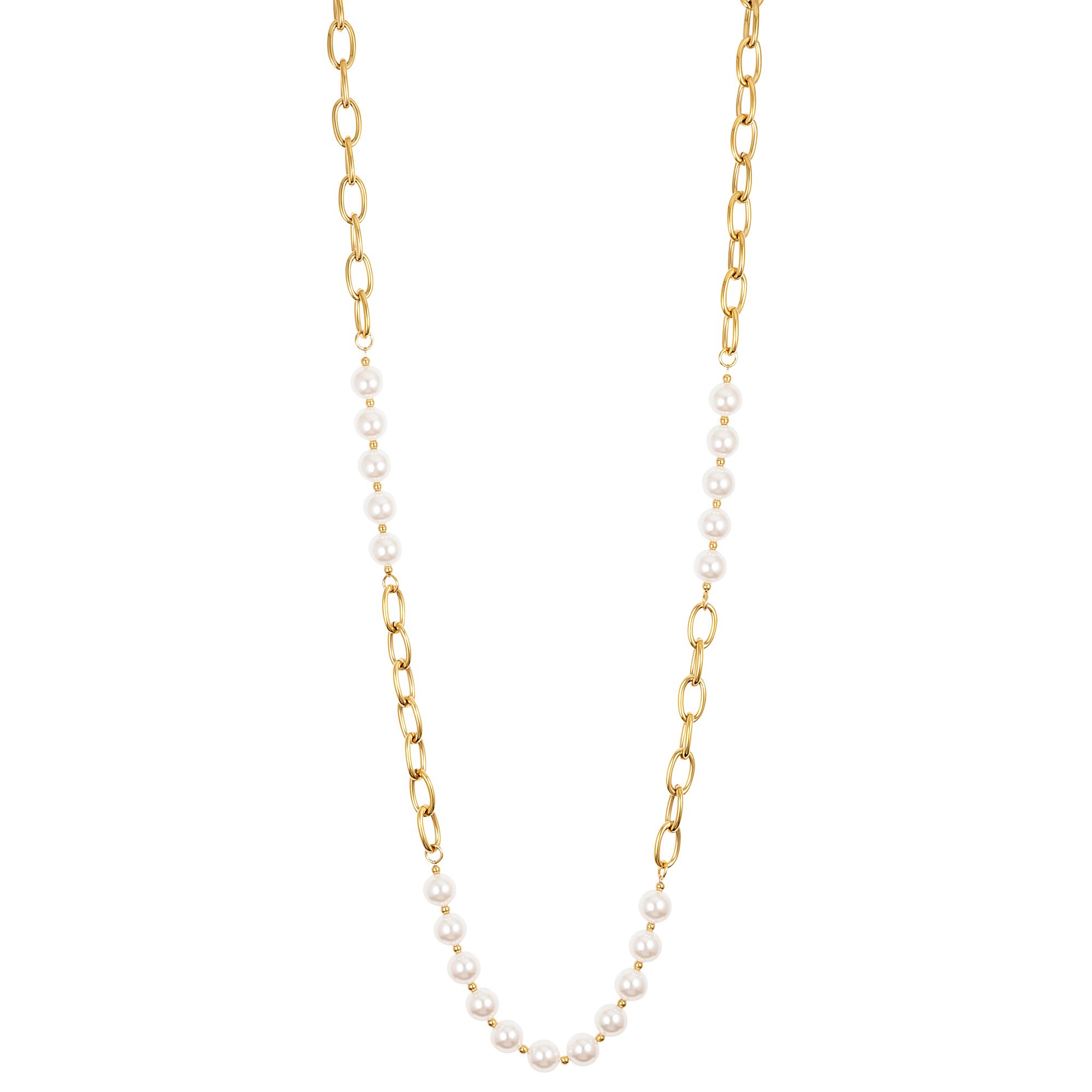 STEFFEN SCHRAUT Collier Länge ca. 80cm poliert Edelstahl