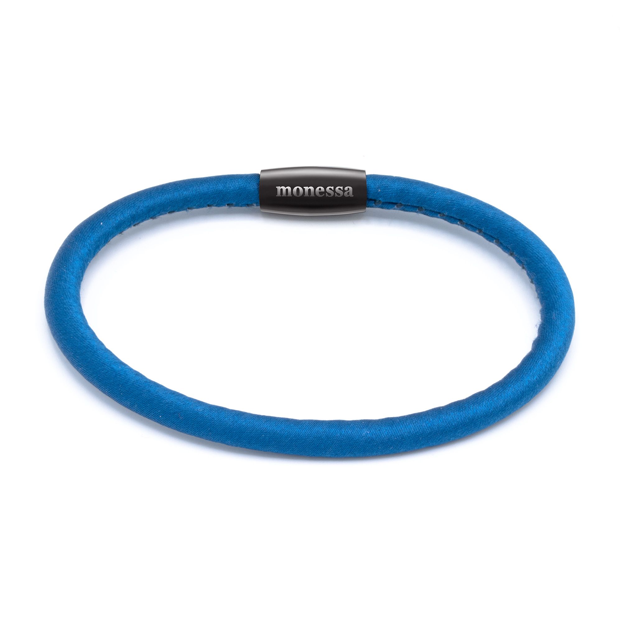 MONESSA Armband Seide 1-Strang Magnetverschluss