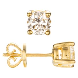 THOMAS & SOHN Lab Grown Brillanten 0,50ct Ohrstecker Silber Palladio