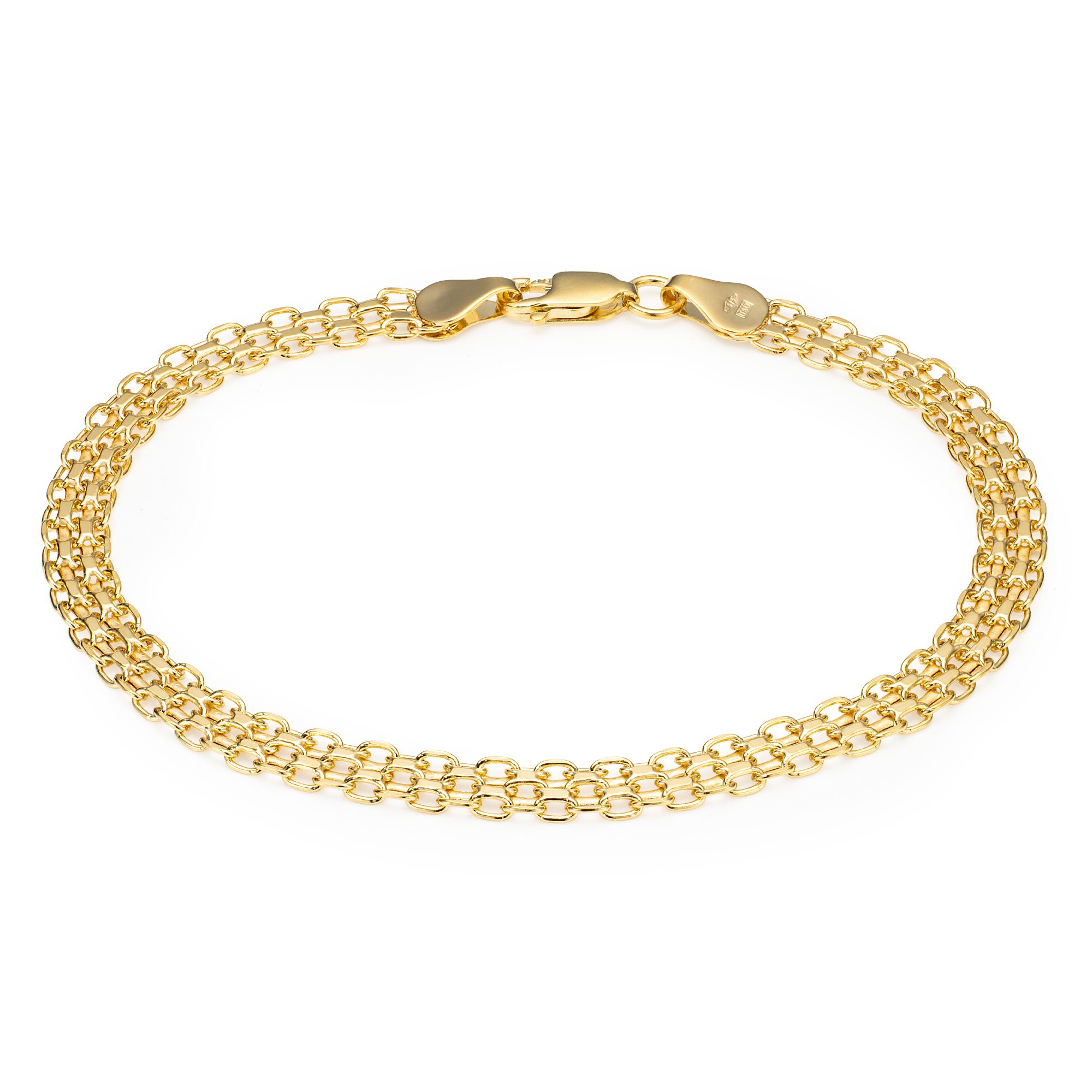 GOLDRAUSCH Bismark-Armband poliert mind. 2,5g Gold 375