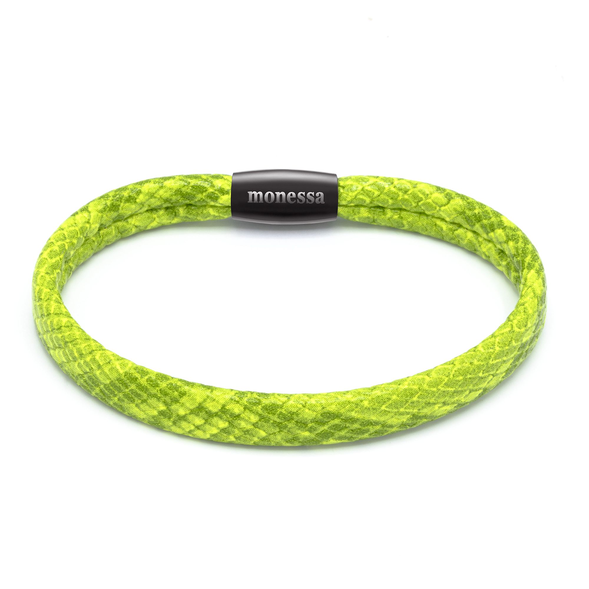 MONESSA Armband Schlangen-Optik 1-Strang Magnetverschluss