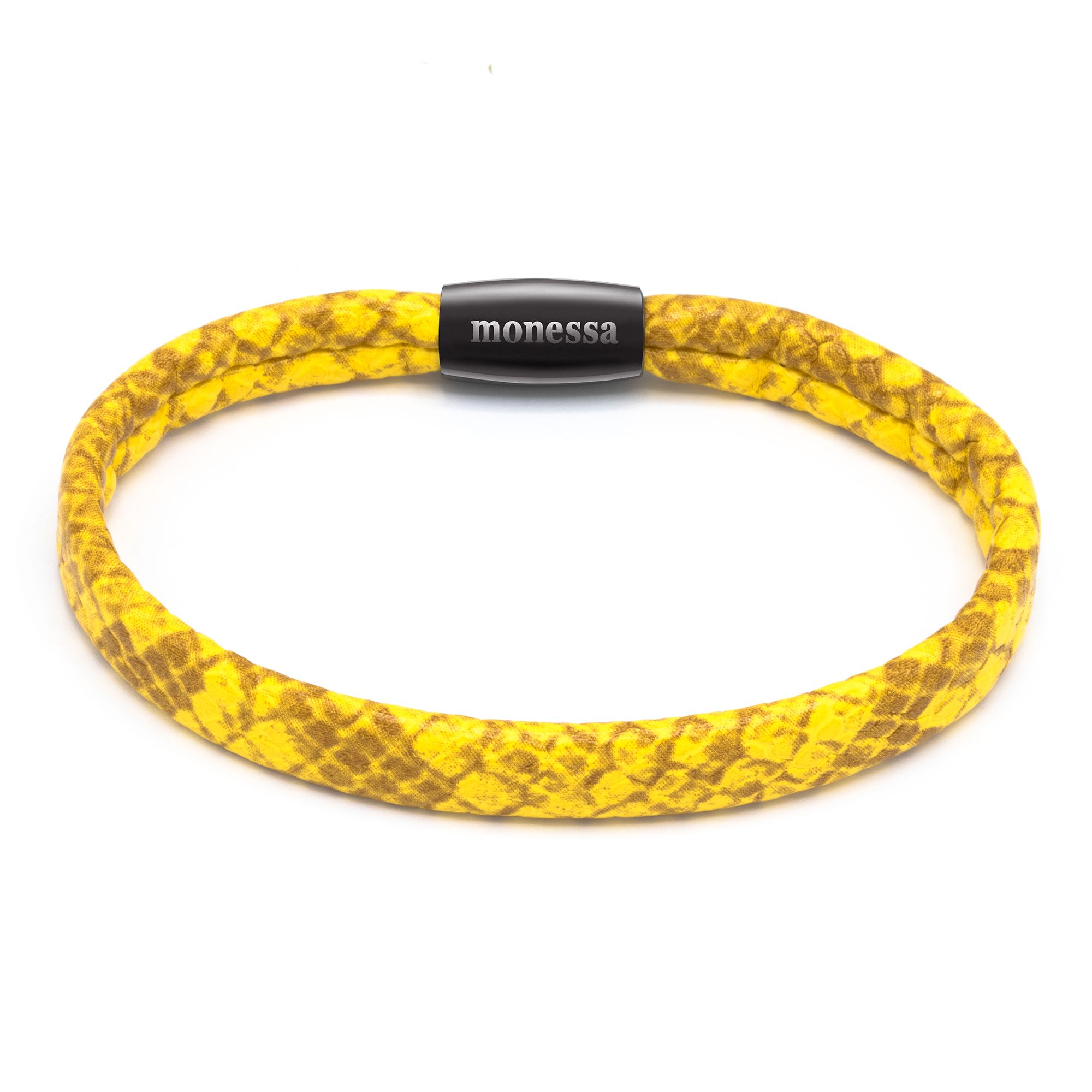 MONESSA Armband Schlangen-Optik 1-Strang Magnetverschluss