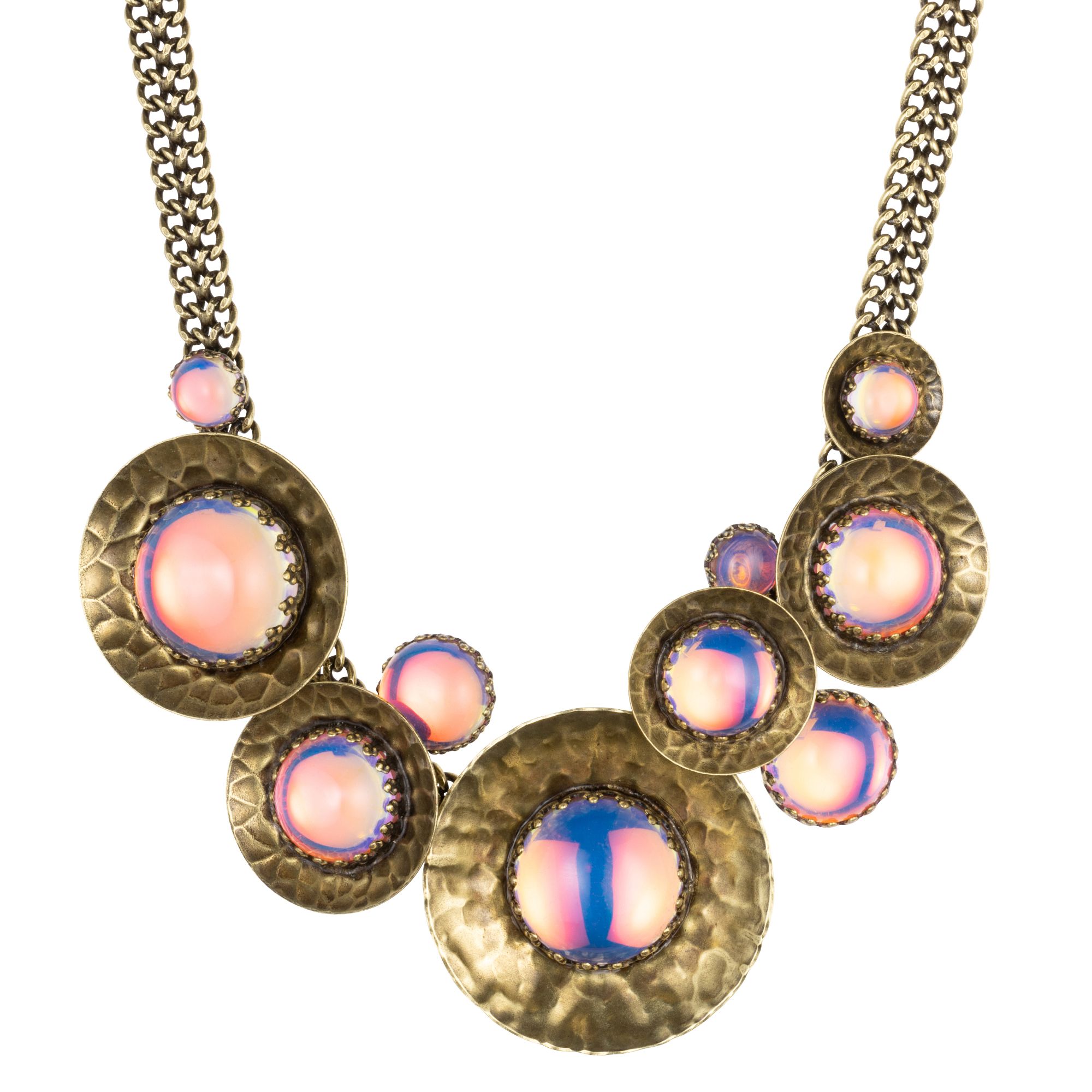 KONPLOTT Collier Länge 38-50cm Honey Drops in Space Modeschmuck