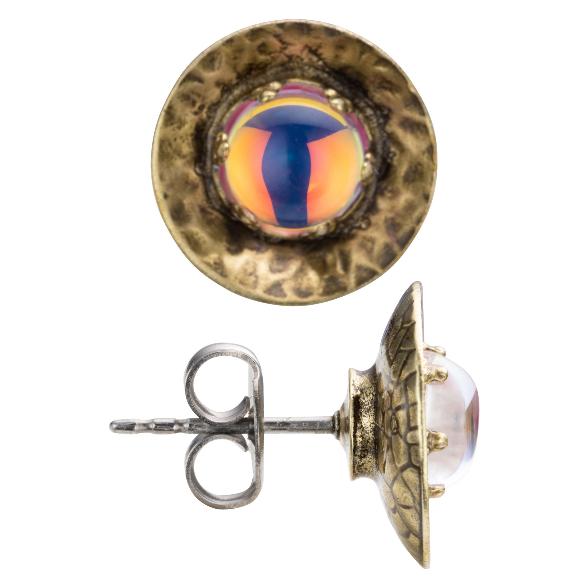 KONPLOTT Ohrstecker Honey Drops in Space Modeschmuck