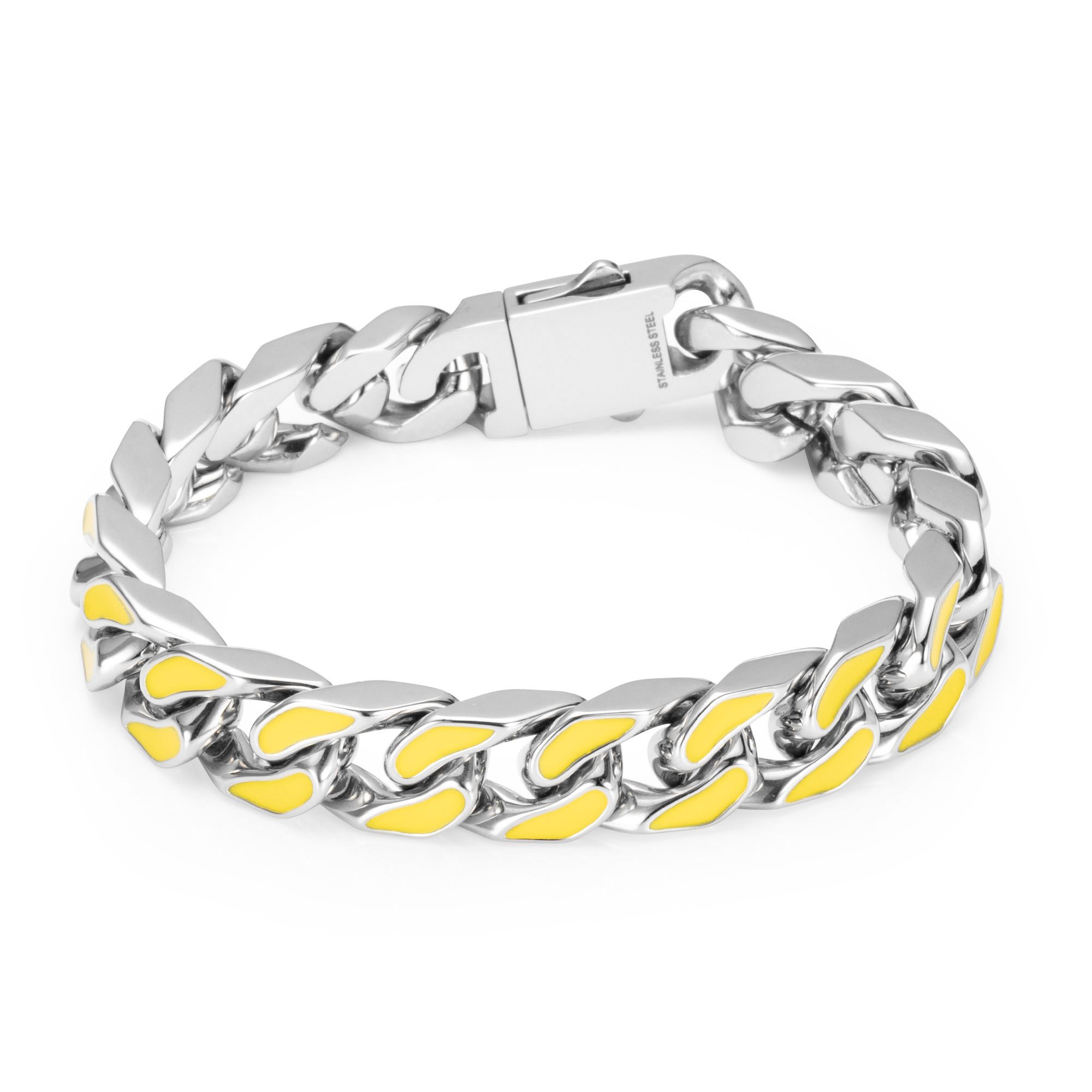 STEFFEN SCHRAUT Armband Emaillelack poliert Edelstahl