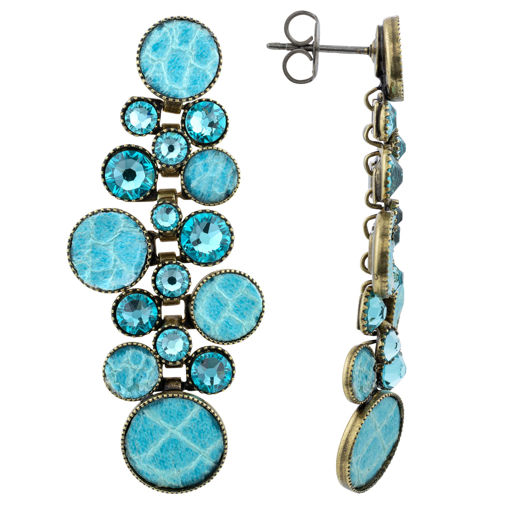 KONPLOTT Ohrhänger Planet River Modeschmuck