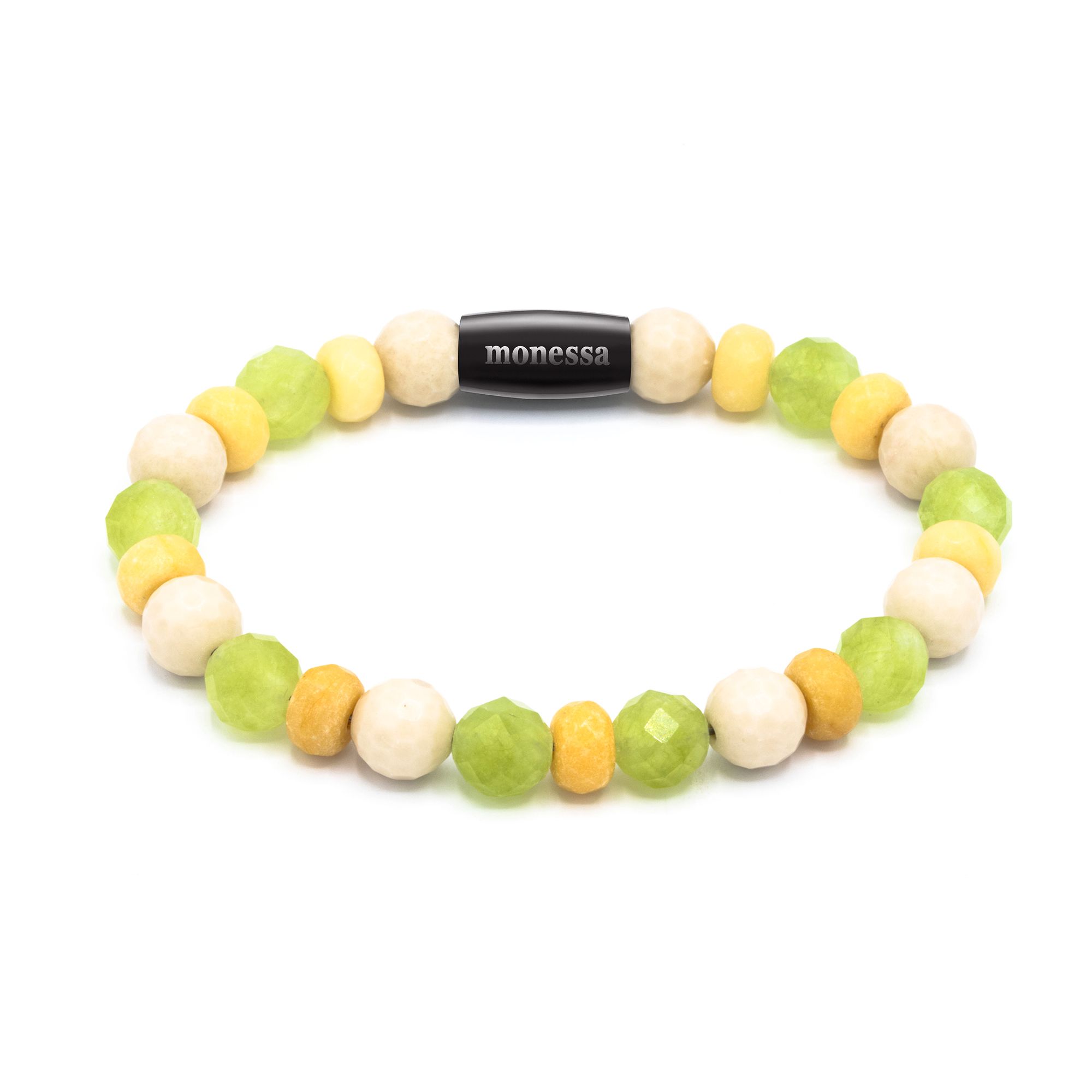 MONESSA Armband Edelsteine facettiert Magnetverschluss