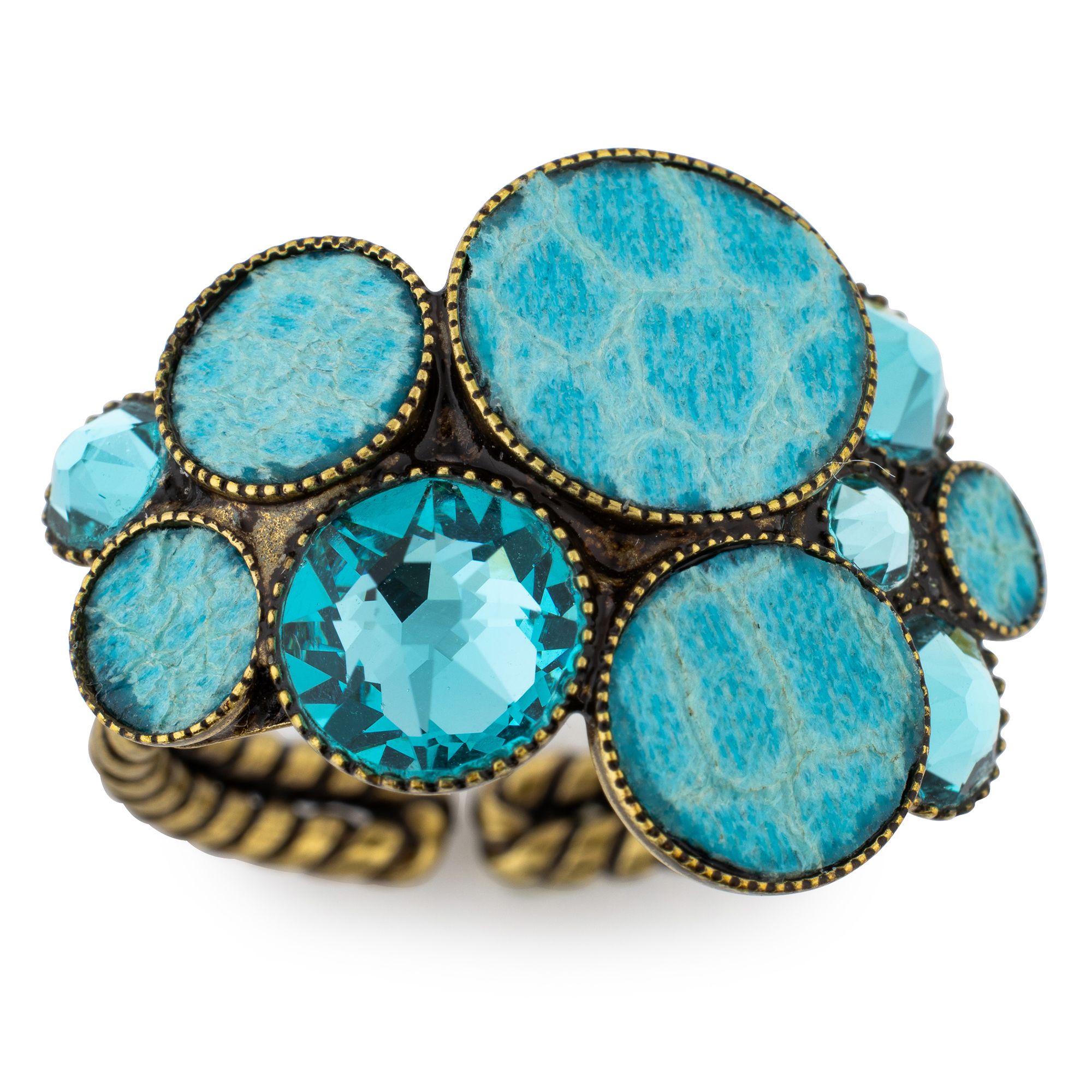 KONPLOTT Ring Planet River Modeschmuck